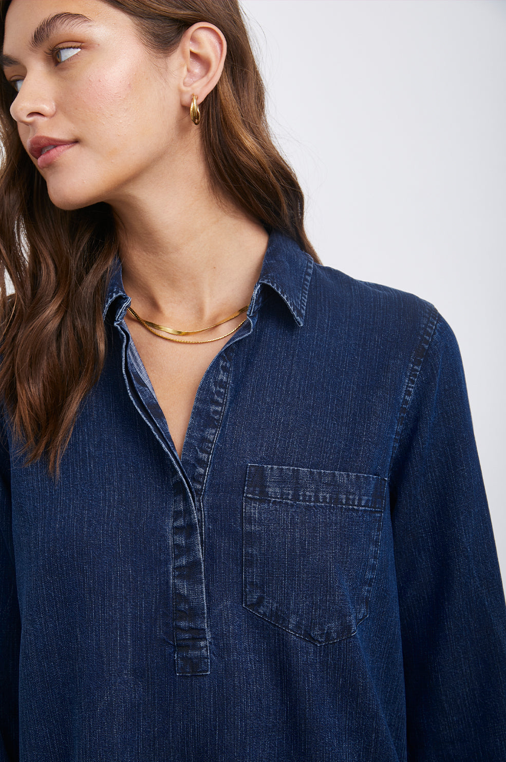 ELVA DARK VINTAGE DRESS-DETAIL