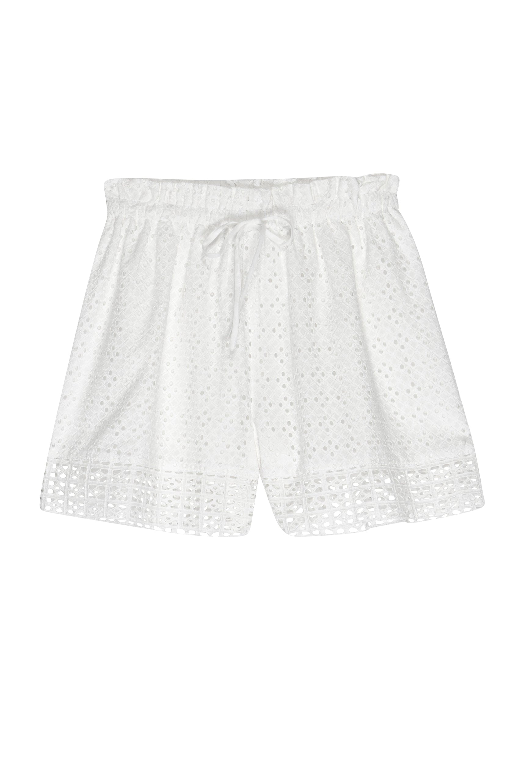 EMBER SHORT - WHITE EYELET MIX