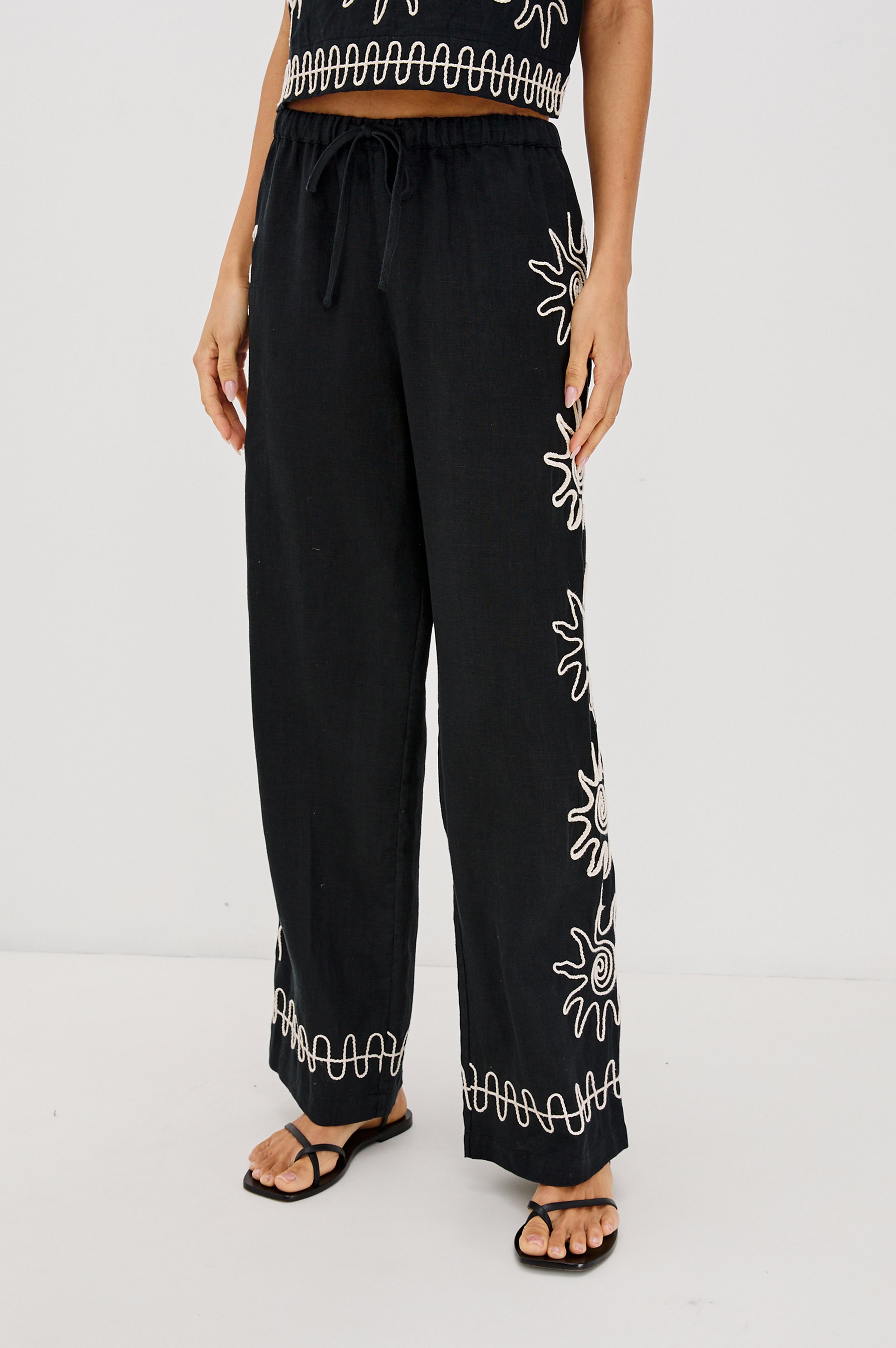 RAILS X LSPACE EMMIE PANT - SUN EMBROIDERY – Rails UK