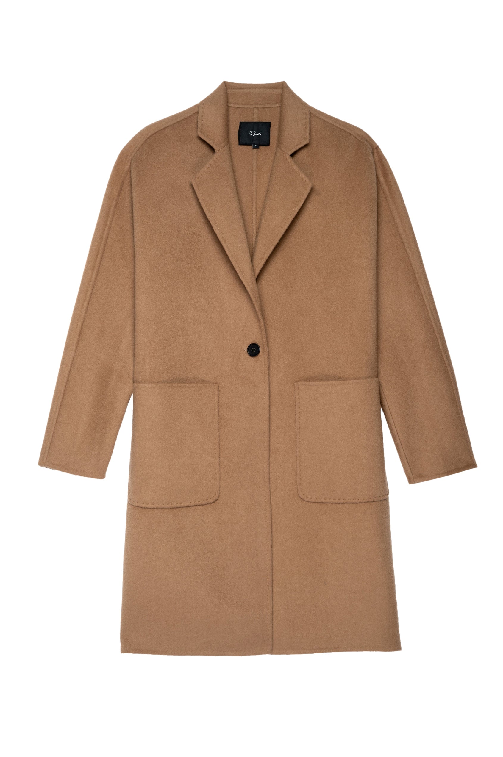 Everest Camel coat - flat