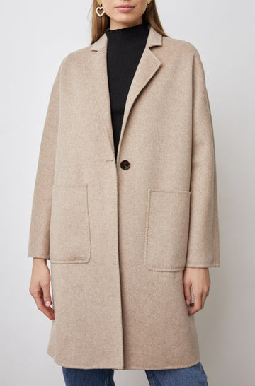 EVEREST HAZELNUT COAT-FRONT 