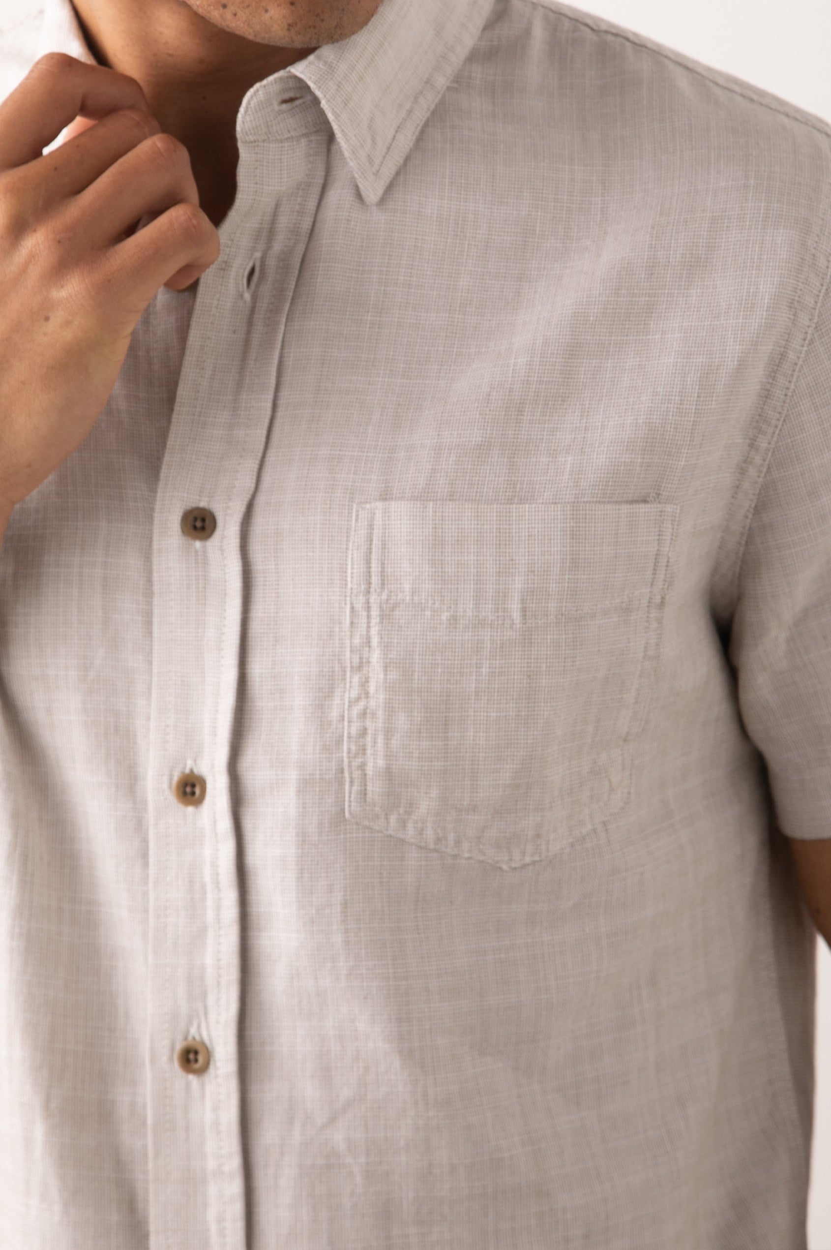 FAIRFAX CHINCHILLA SHIRT - DETAIL