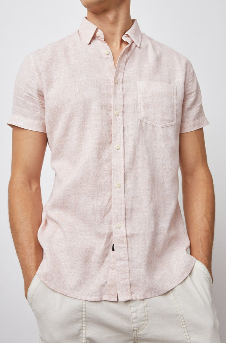 FAIRFAX SHIRT AMAZON SUN BLUSH - FRONT BODY