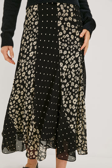 FELINA SKIRT - DAISY DOT COMBO