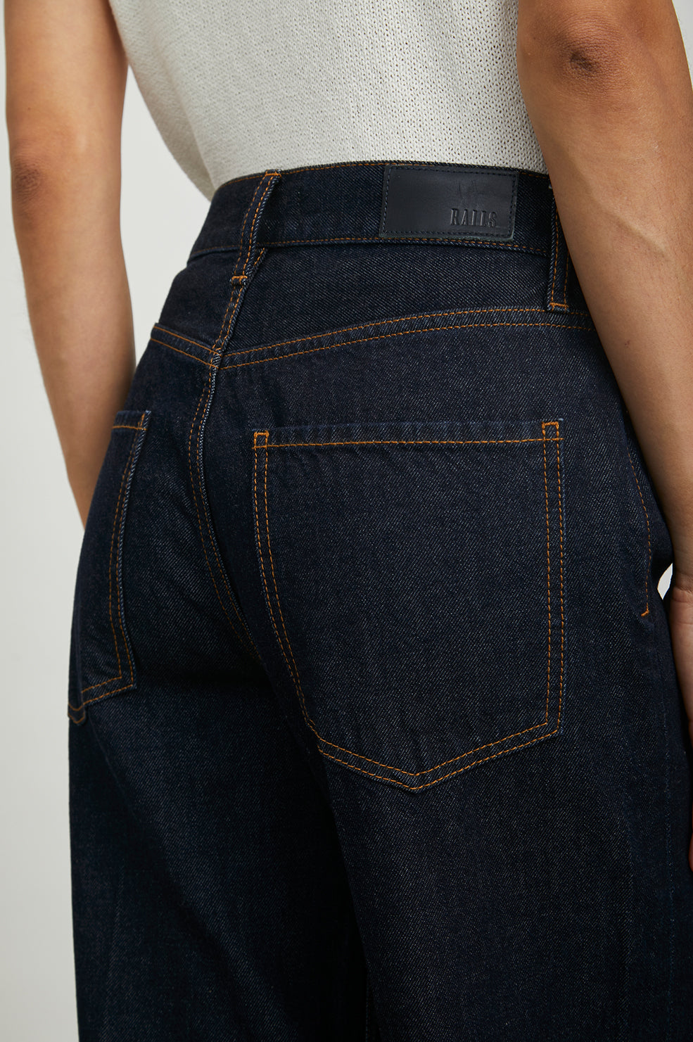 GETTY MIDNIGHT BLUES DENIM- BACK