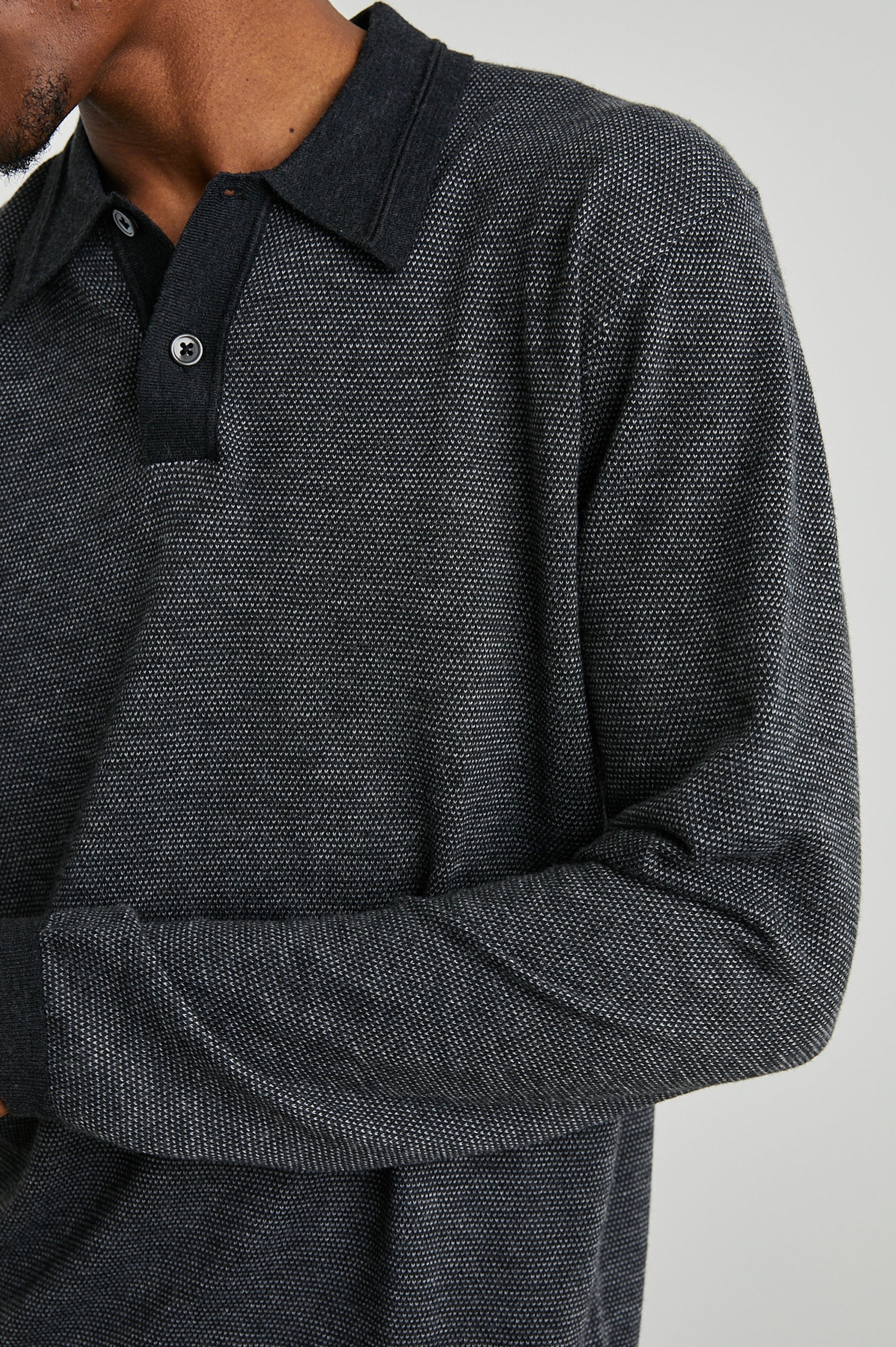 GREENWICH TWILIGHT ICE SWEATER - DETAIL