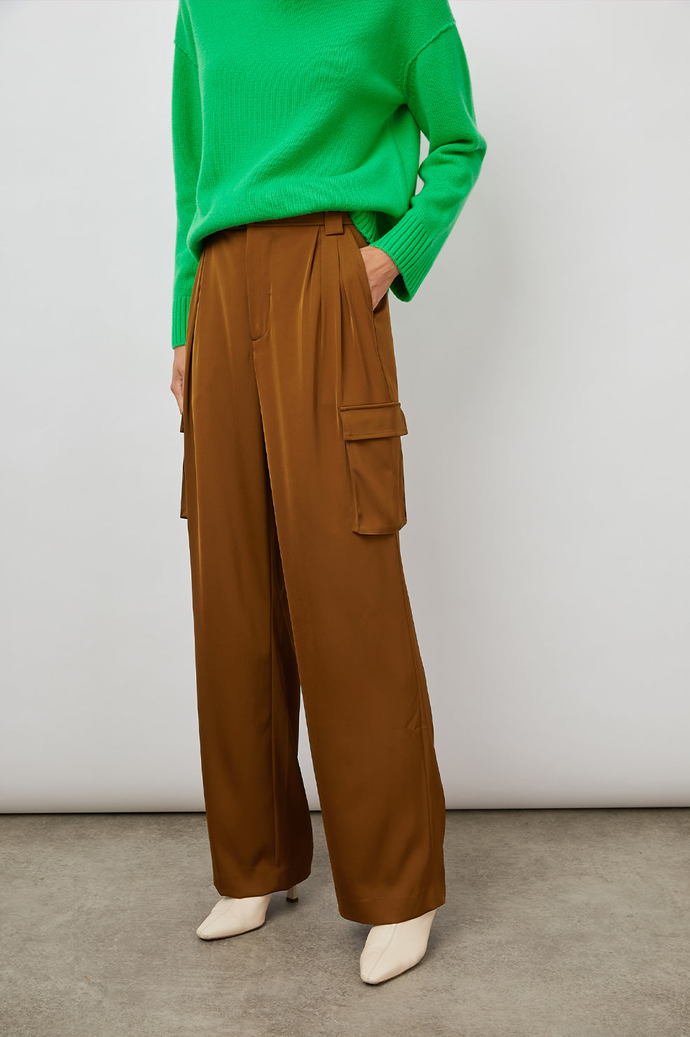 HARLOW HENNA PANT- SIDE ANGLE