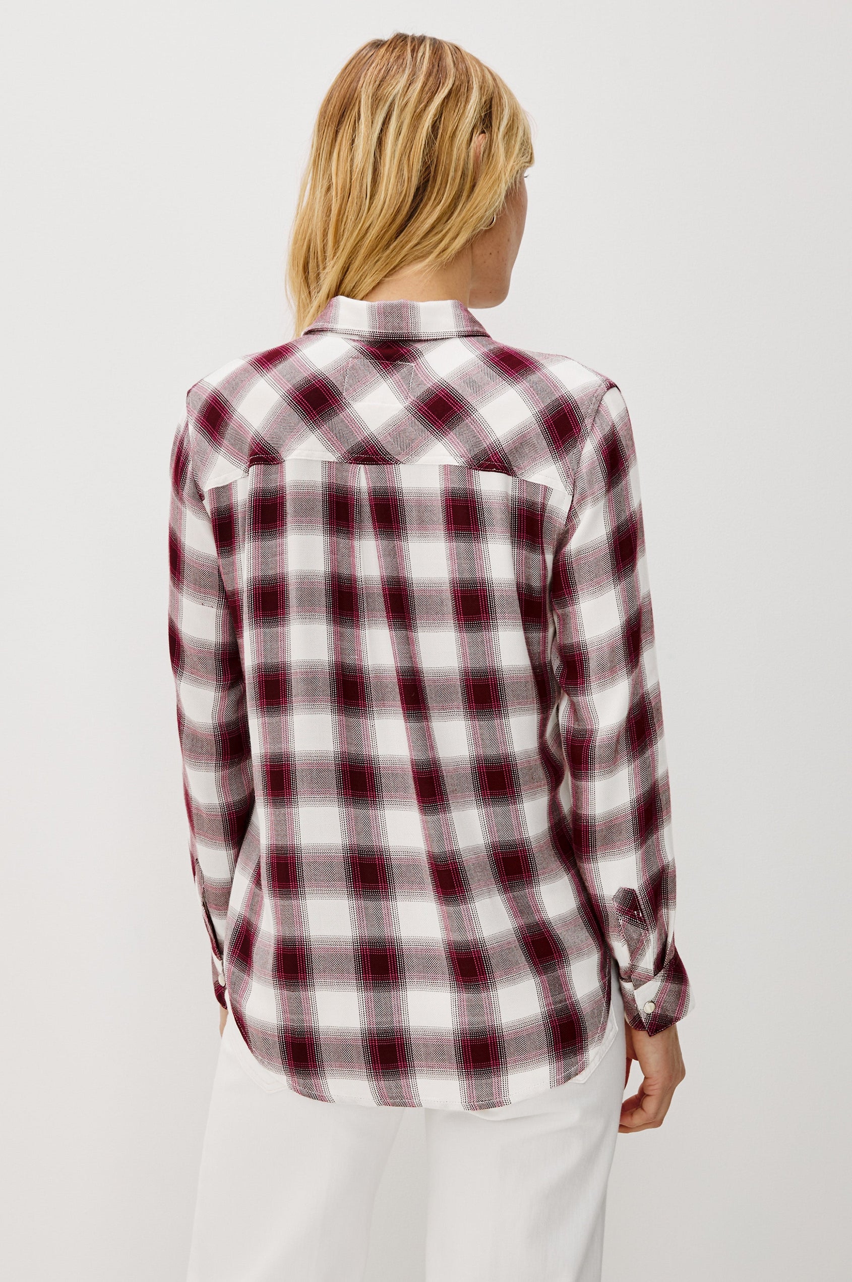 HUNTER SHIRT - RASPBERRY WINE