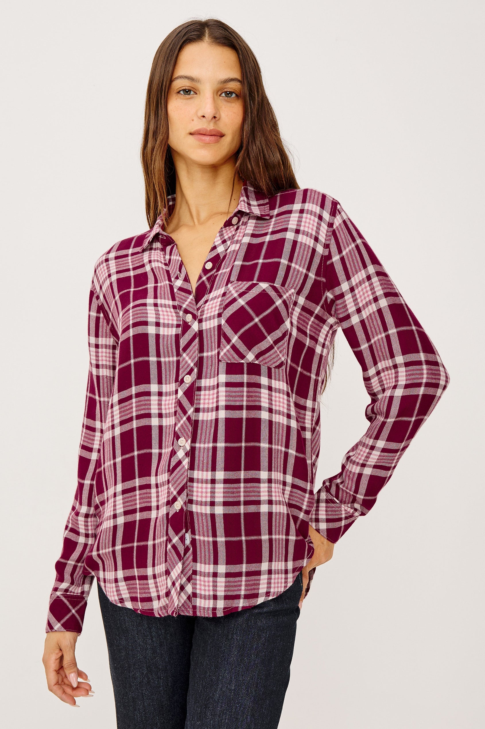 HUNTER SHIRT - WINTERBERRY