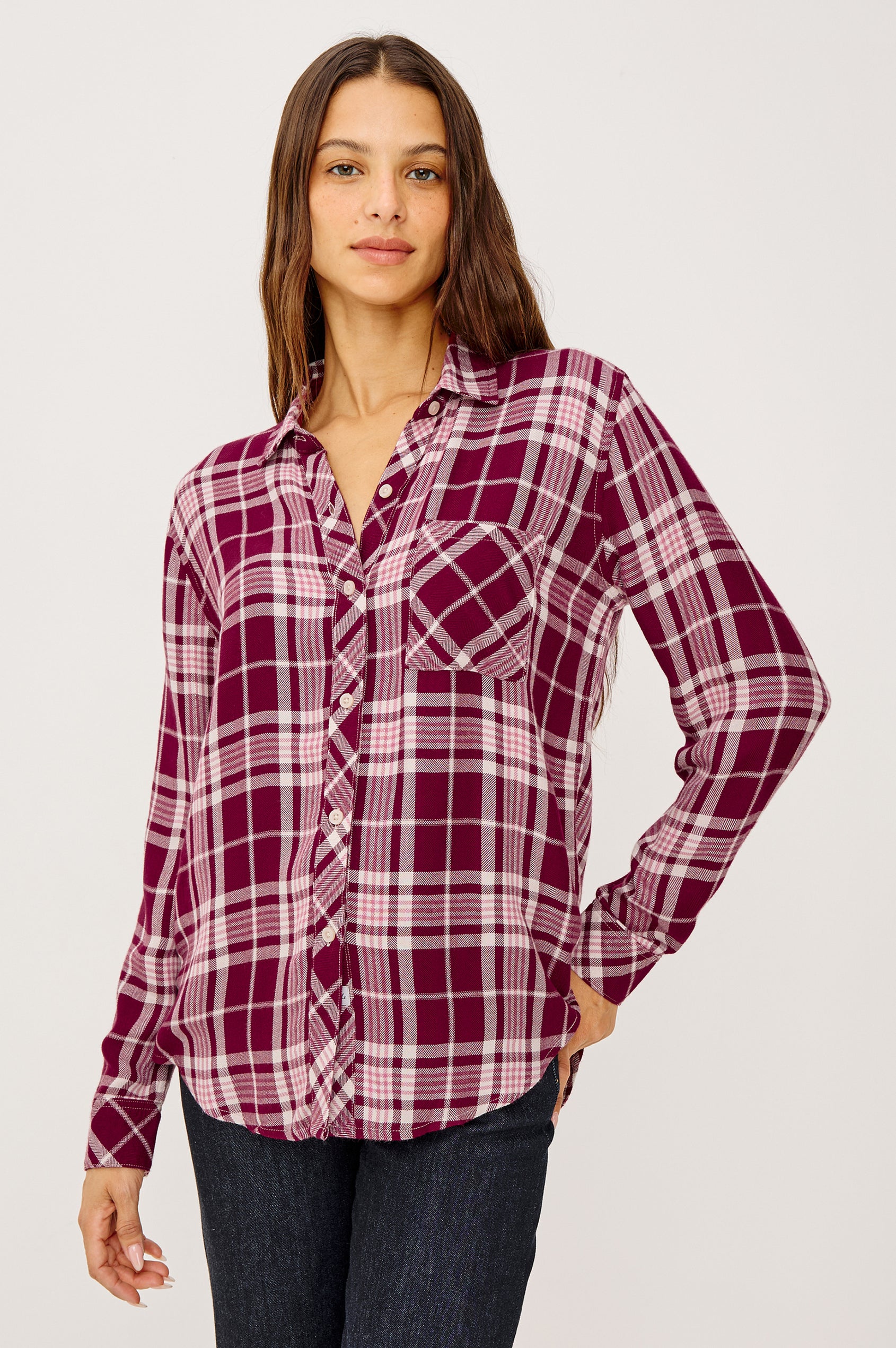 HUNTER SHIRT - WINTERBERRY