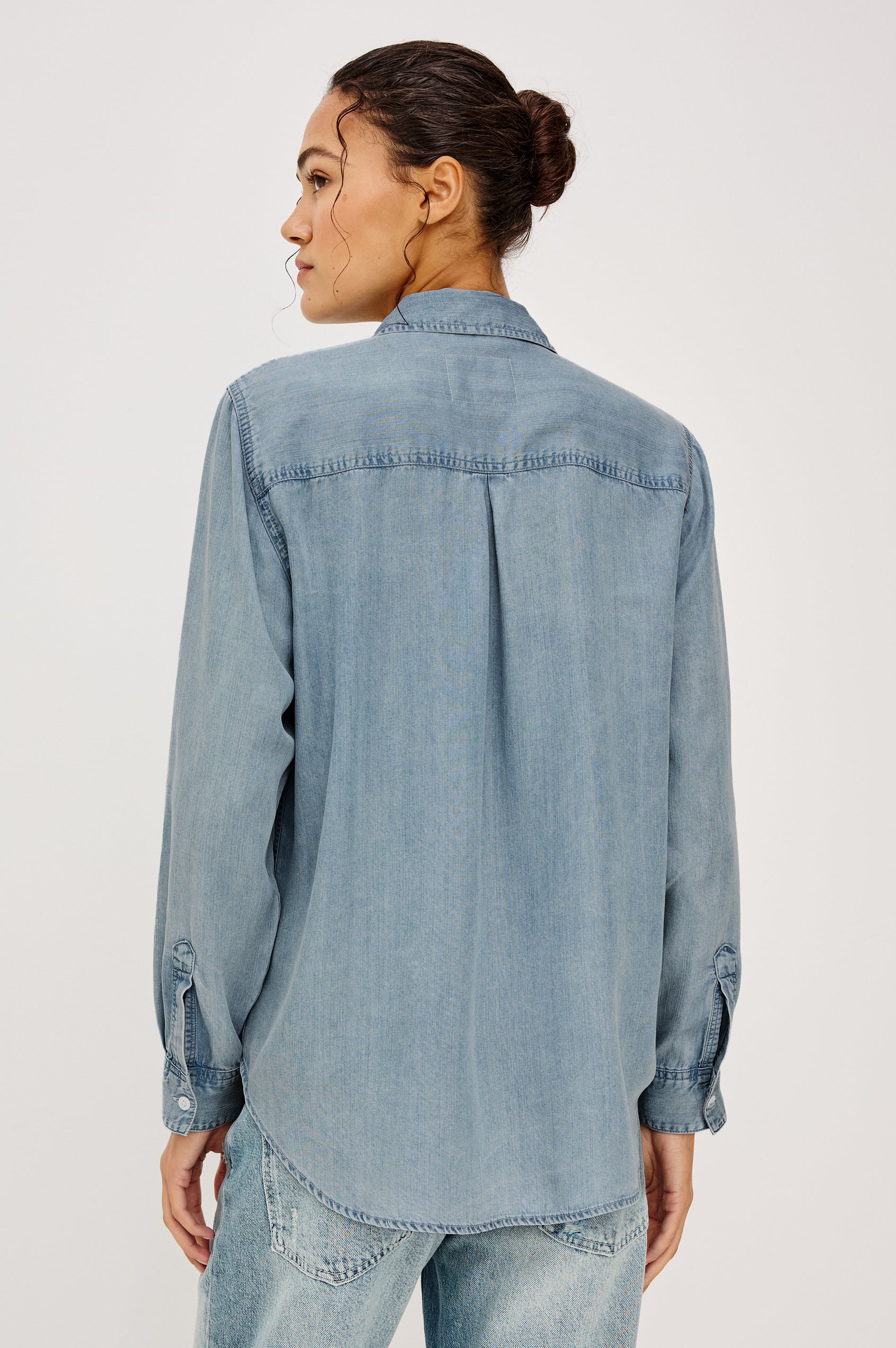 INGRID SHIRT - MED VINTAGE  CLOUD WASH