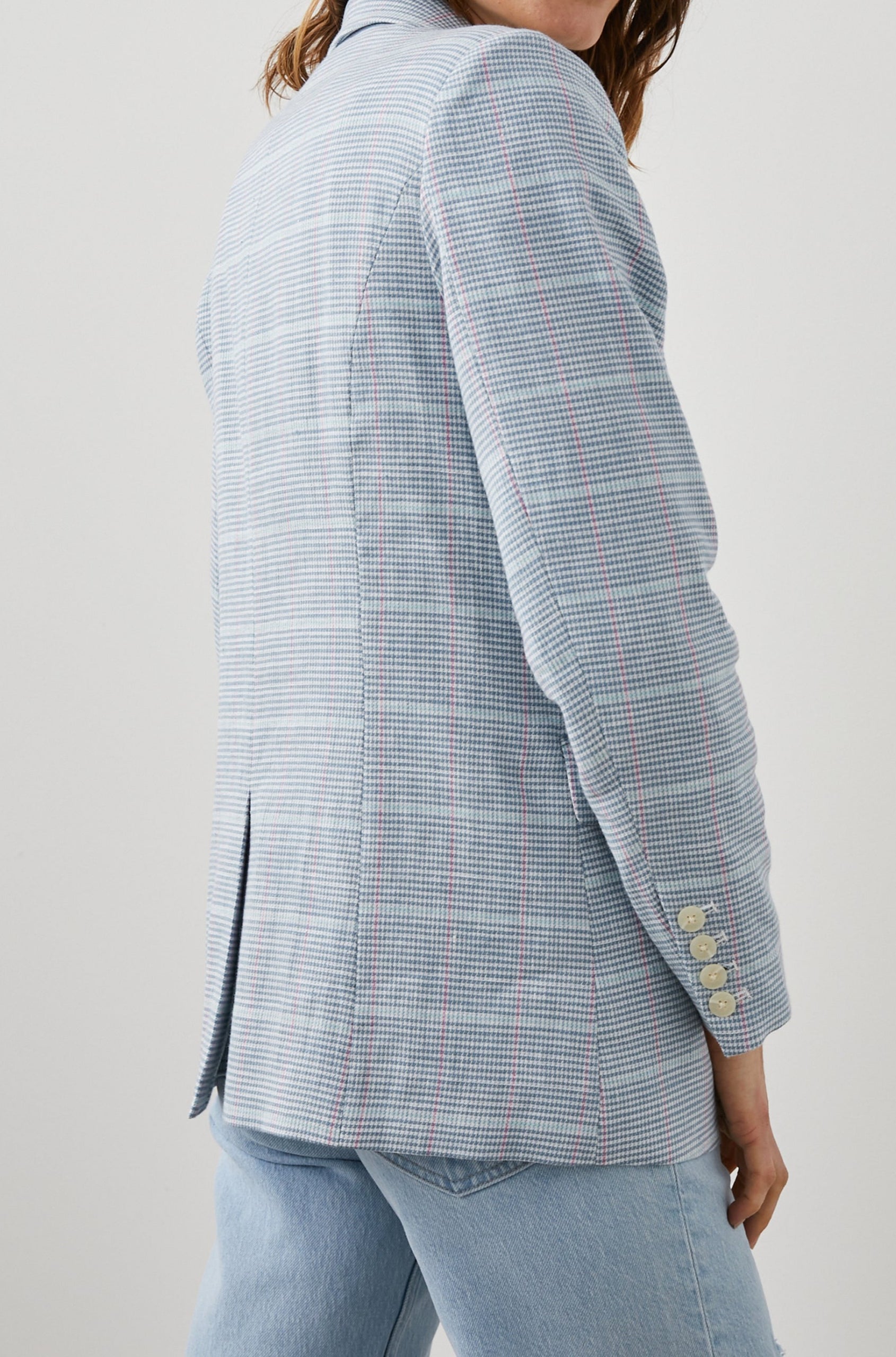 JAC BLAZER NORDIC CHECK - BACK