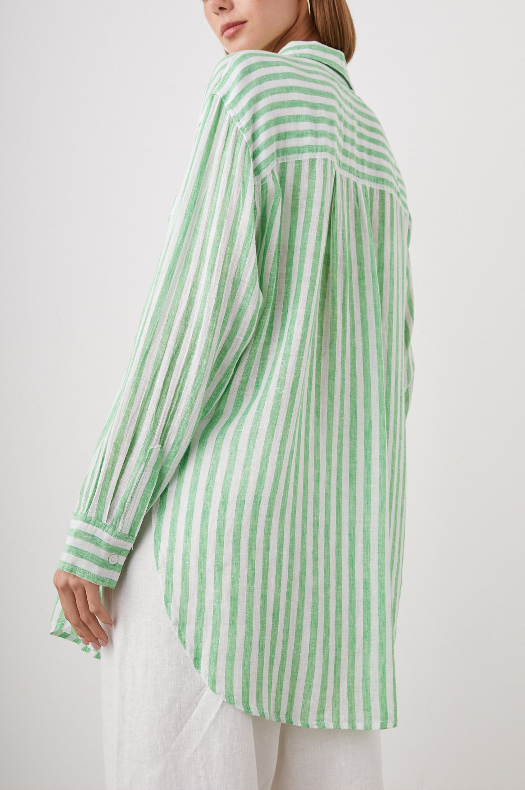 JAYLIN-CAYMEN-GREEN-STRIPE-BACK