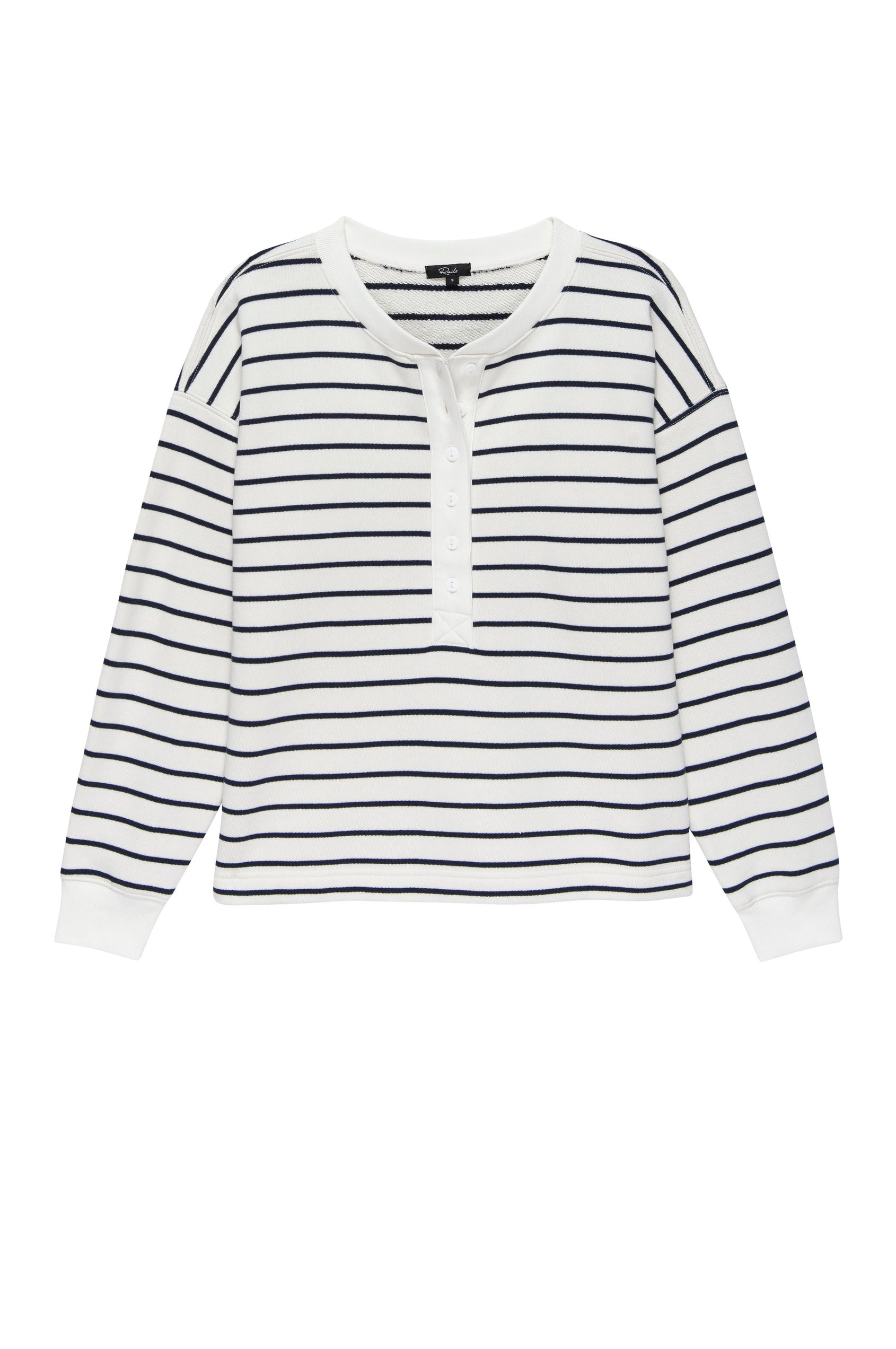 JOAN SWEATSHIRT - SAILOR STRIPE NAVY