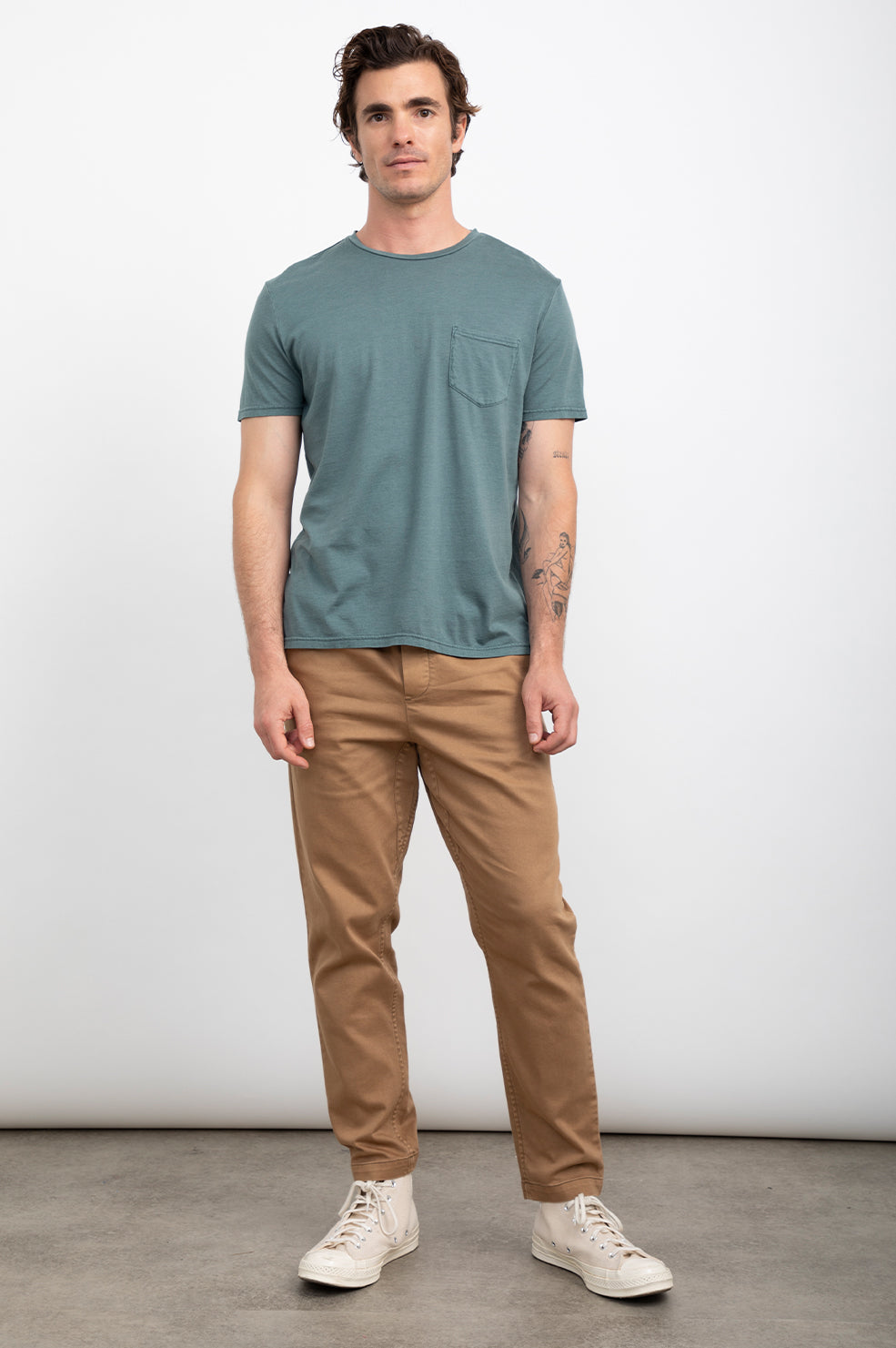 JOHNNY EVERGREEN SHIRT-FULL FRONT BODY