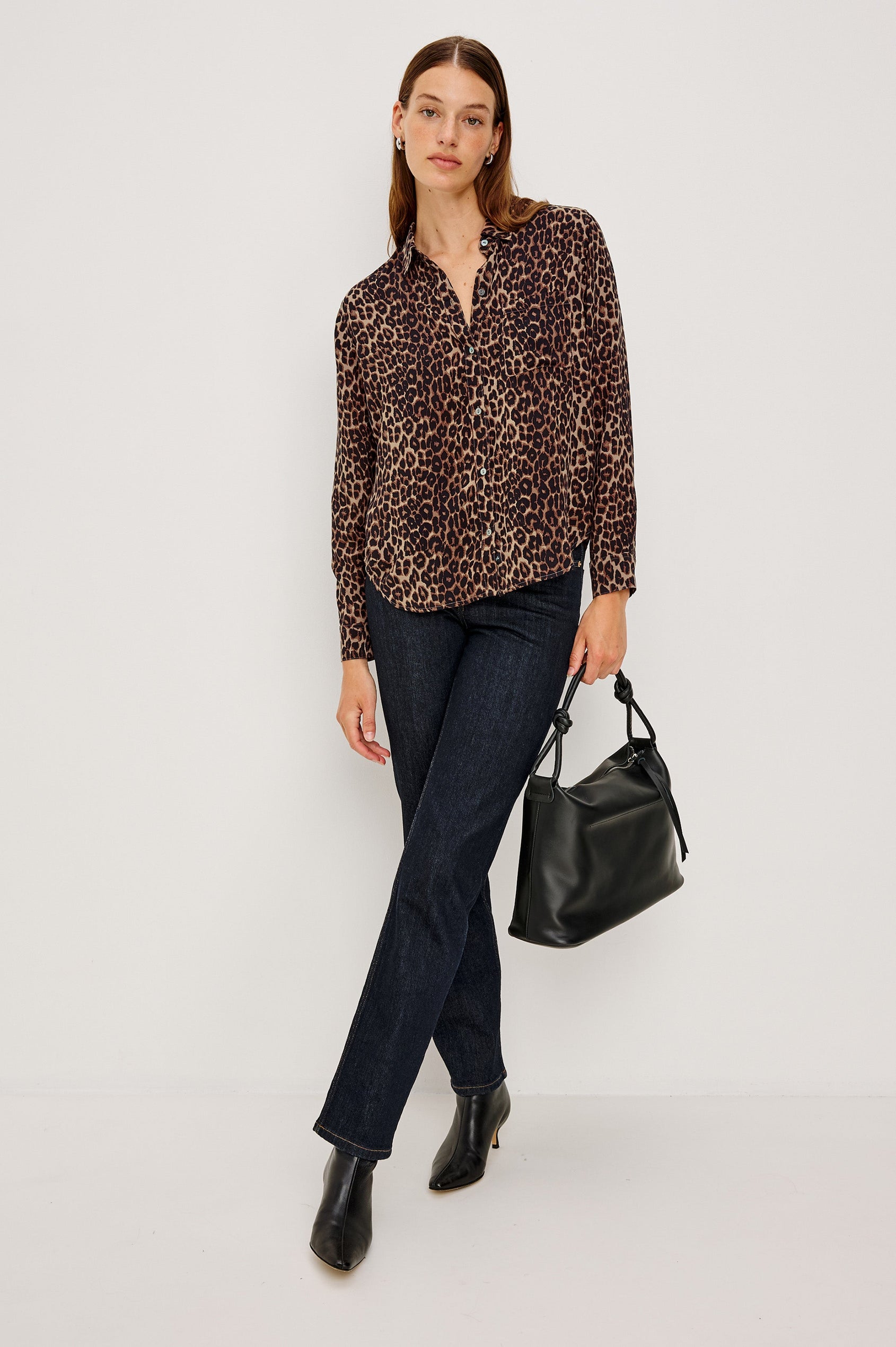 JOSEPHINE SHIRT - BROWN NALA
