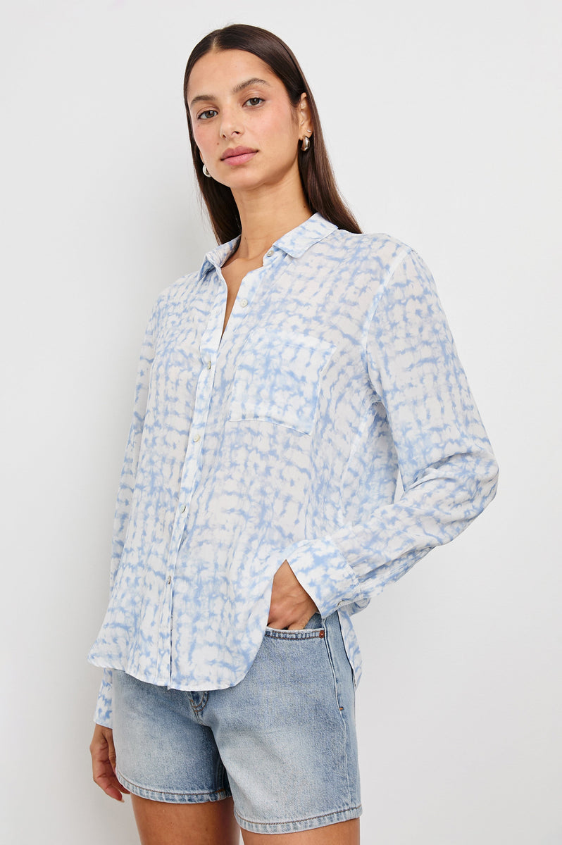 JOSEPHINE SHIRT - DIFFUSED PLAID – Rails UK