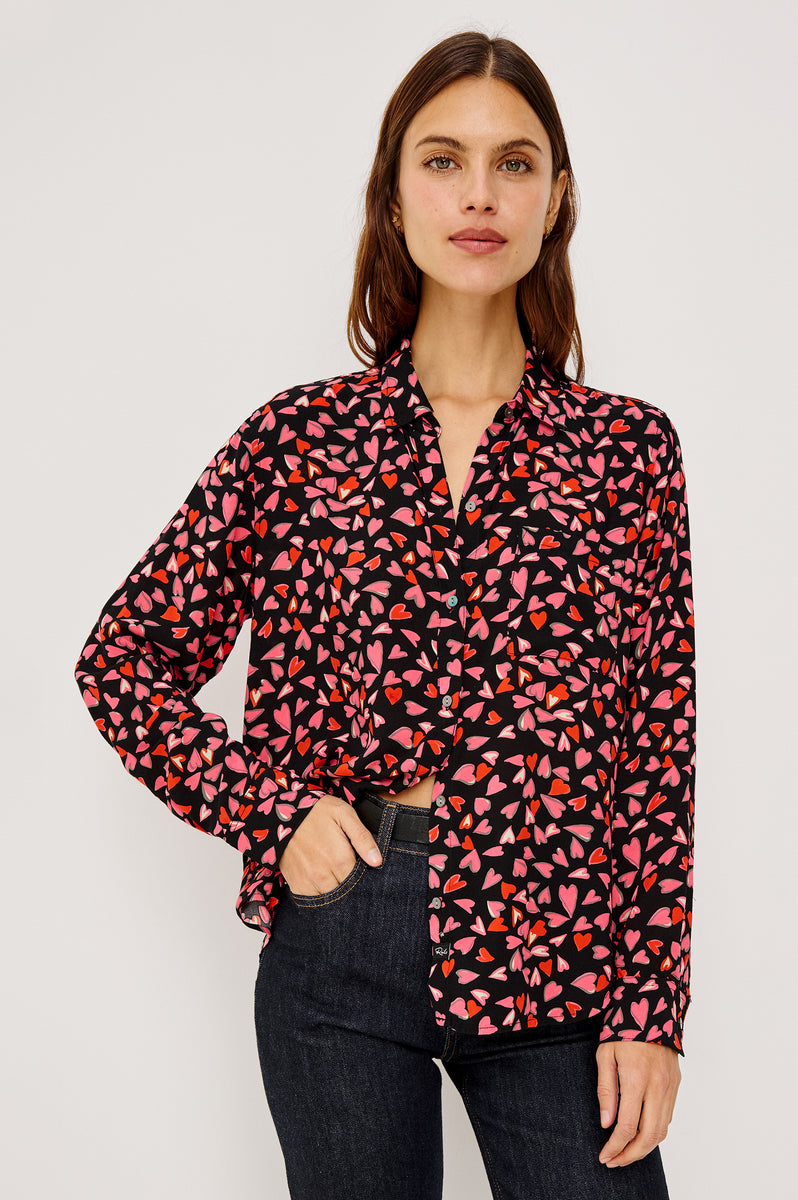 JOSEPHINE SHIRT - LOVE STRUCK – Rails UK