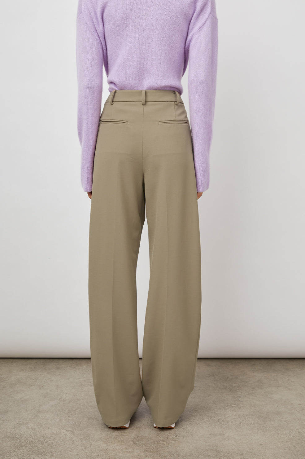 MARNIE ALMOND PANT-BACK