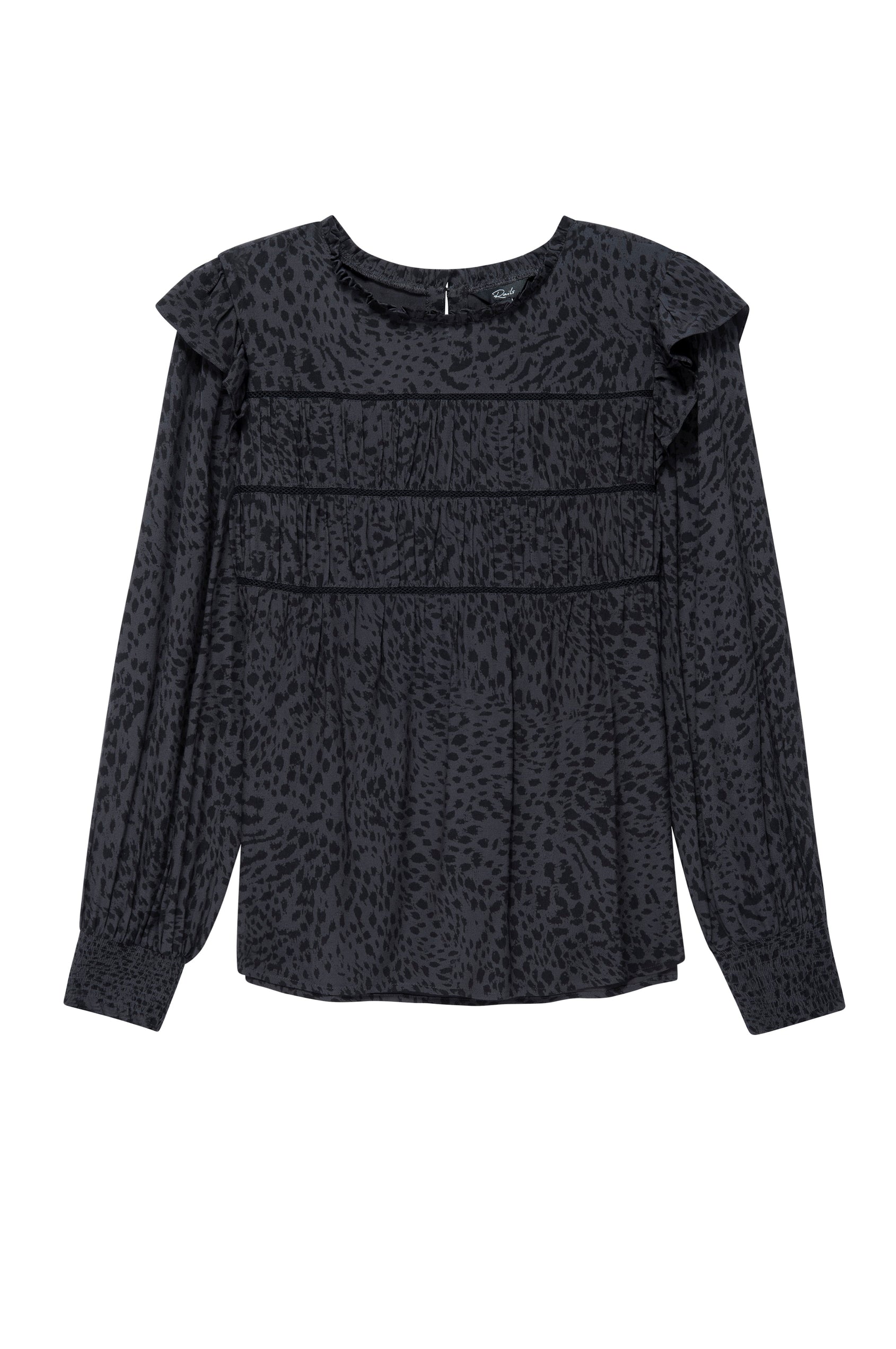 KADI TOP - SPOTTED SLATE