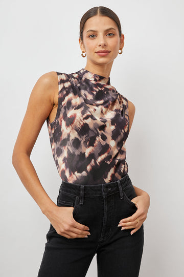 KALEEN MIRAGE TOP- FRONT TUCKED IN