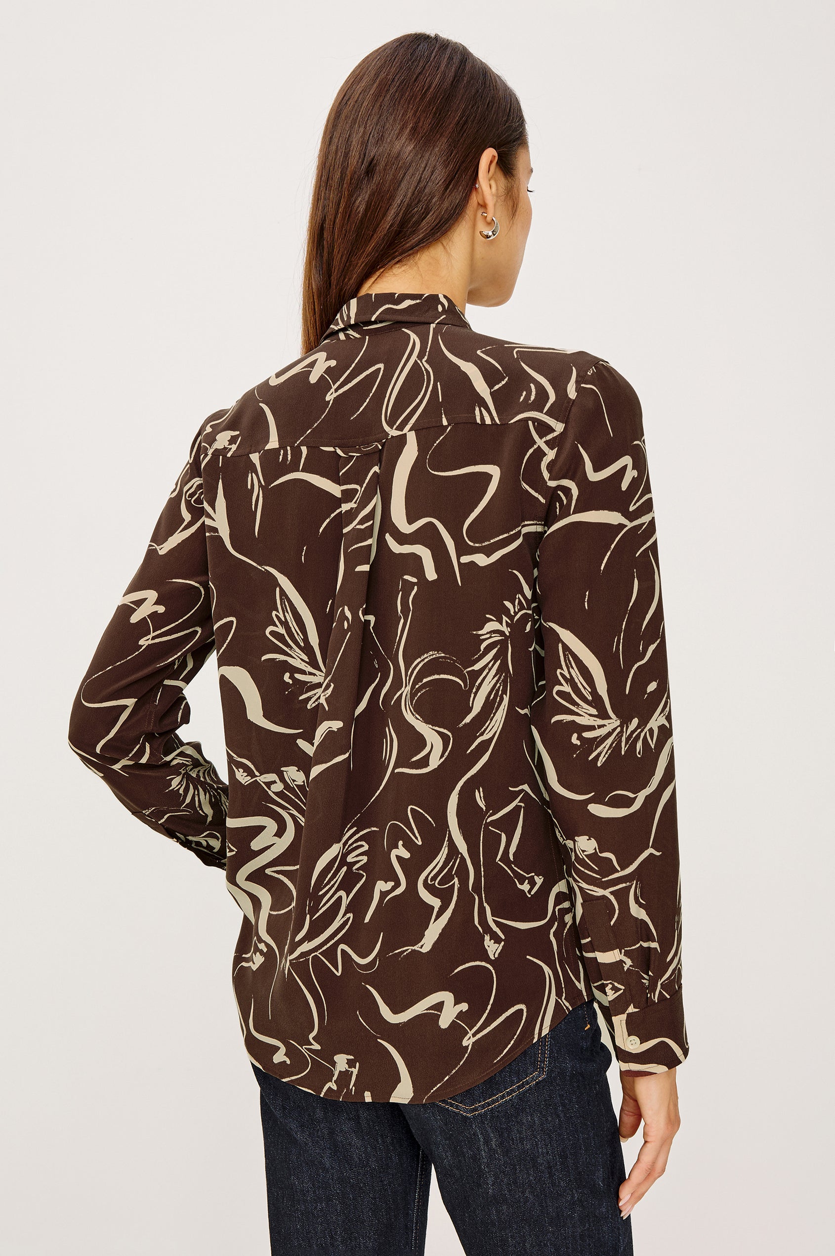 KATE SHIRT - BROWN COLT