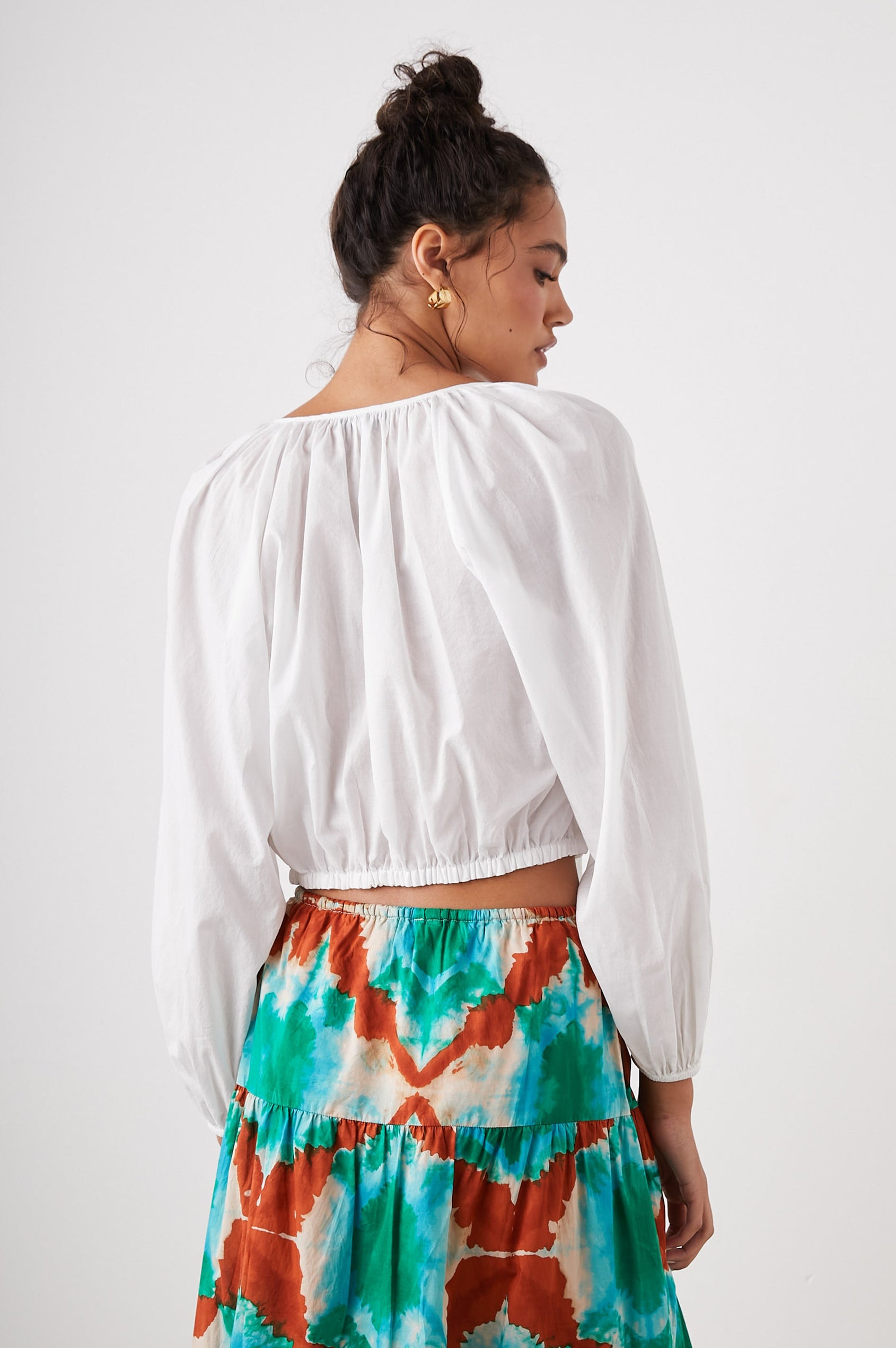 KATIA TOP BEACH WHITE - BACK BODY