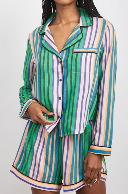 KELLEN MADELEINE STRIPE PAJAMAS- FRONT