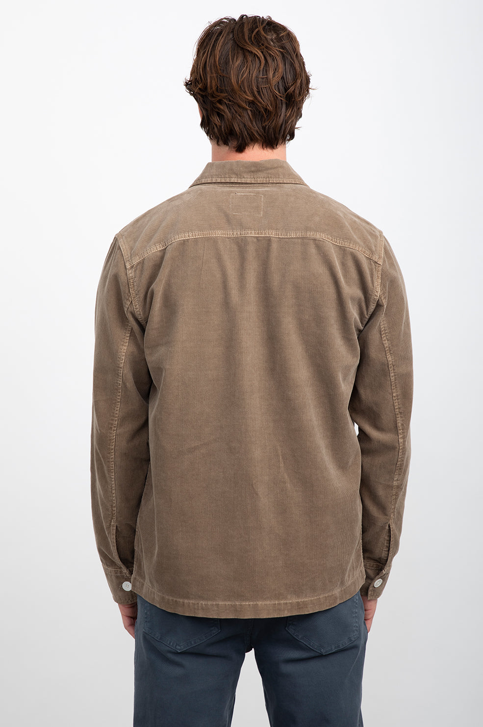 KEROUAC SHIRT JACKET SADDLE - BACK BODY