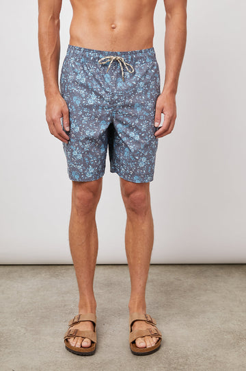 KIAN DESERT ROSE MARINE SHORTS-FRONT