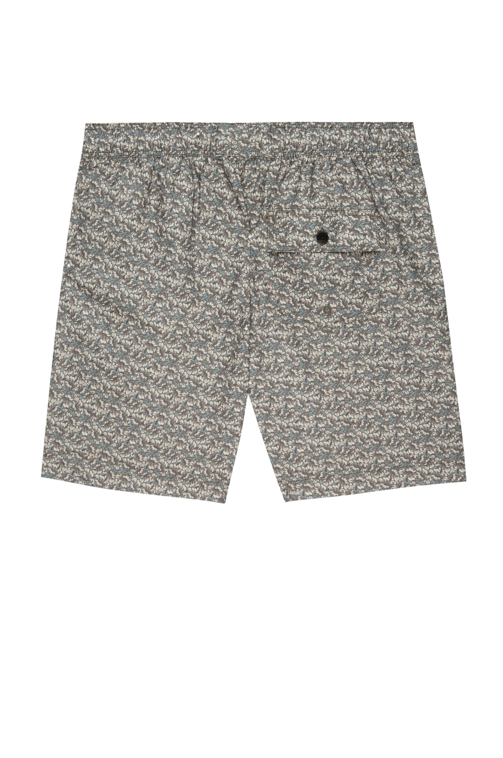 Kian Honeysuckle Swim Trunk - flat back