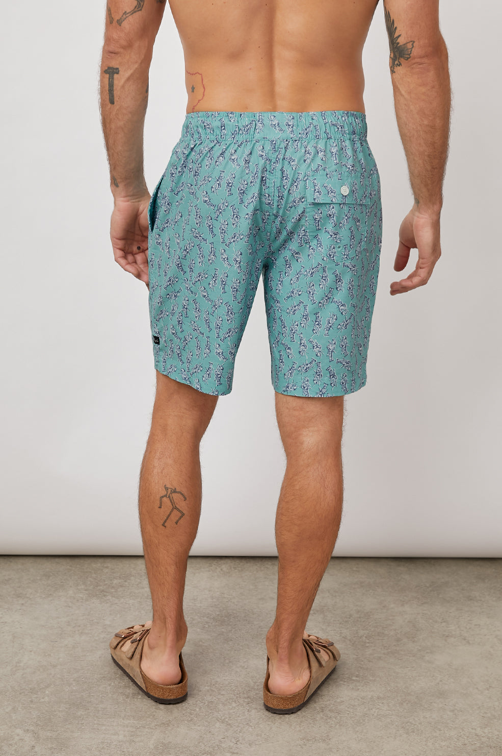 KIAN LANGOSTINE TEAL SWIM-BACK