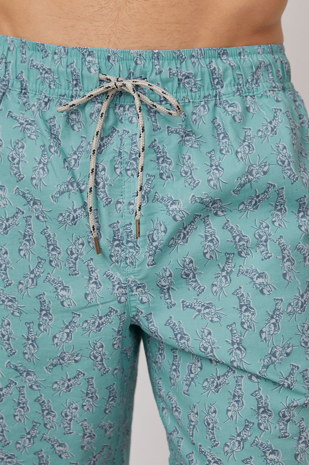 KIAN LANGOSTINE TEAL SWIM-DETAIL