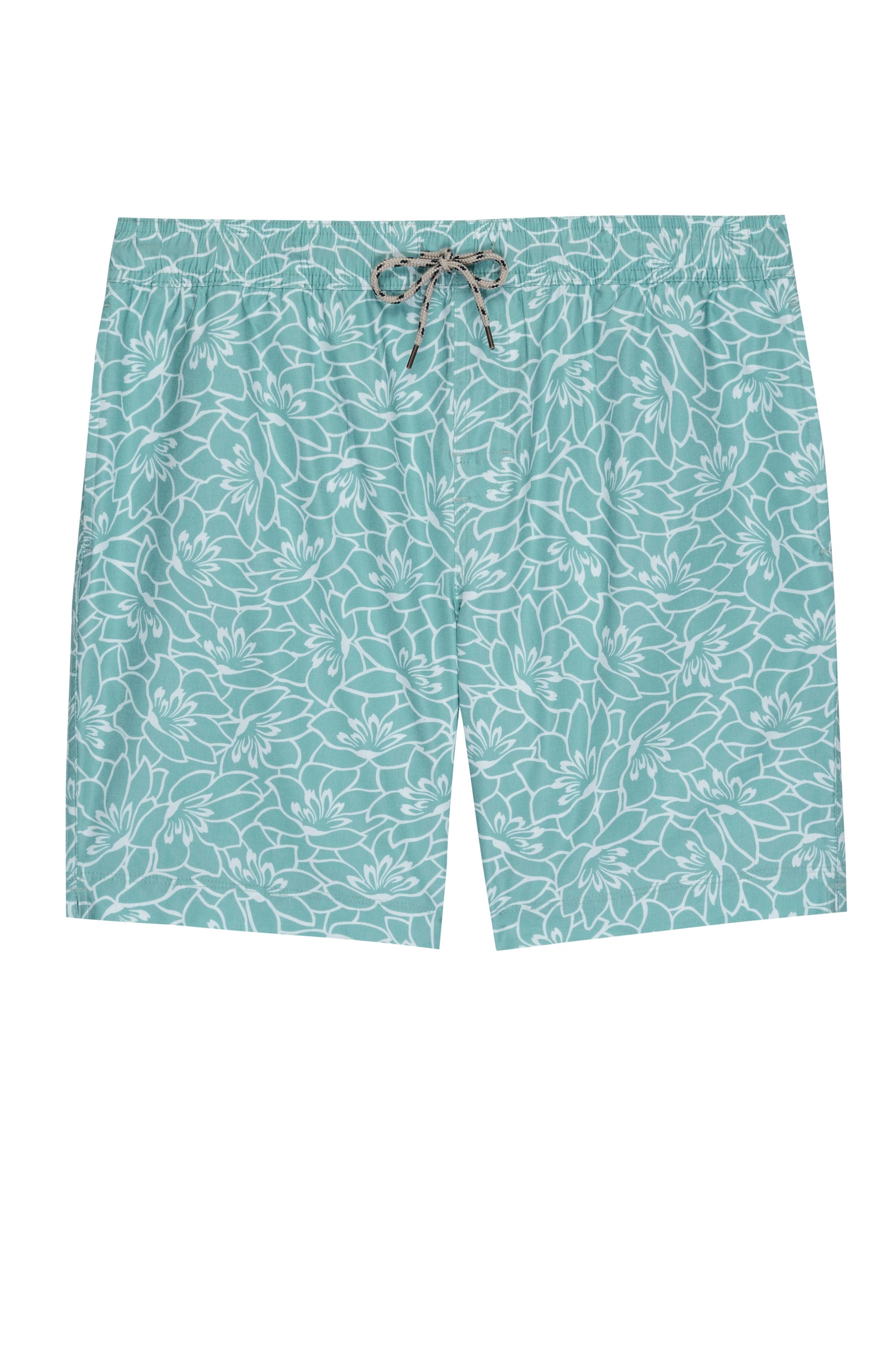 KIAN SERENITY AQUA SHORTS-FRONT FLAT