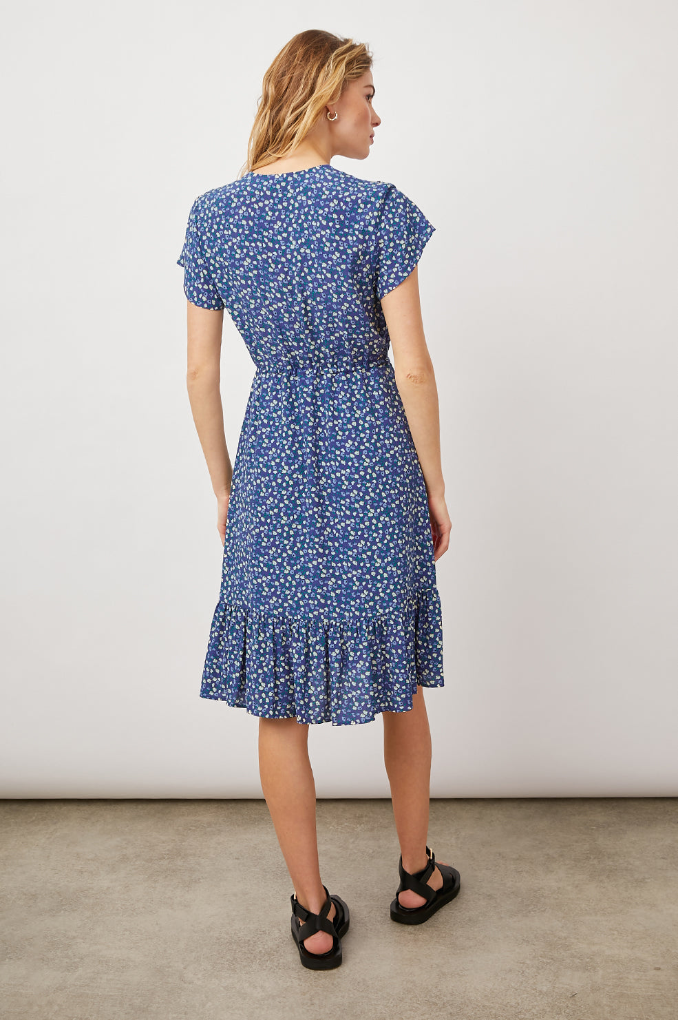 KIKI NAVY DITSY FLORAL- BACK