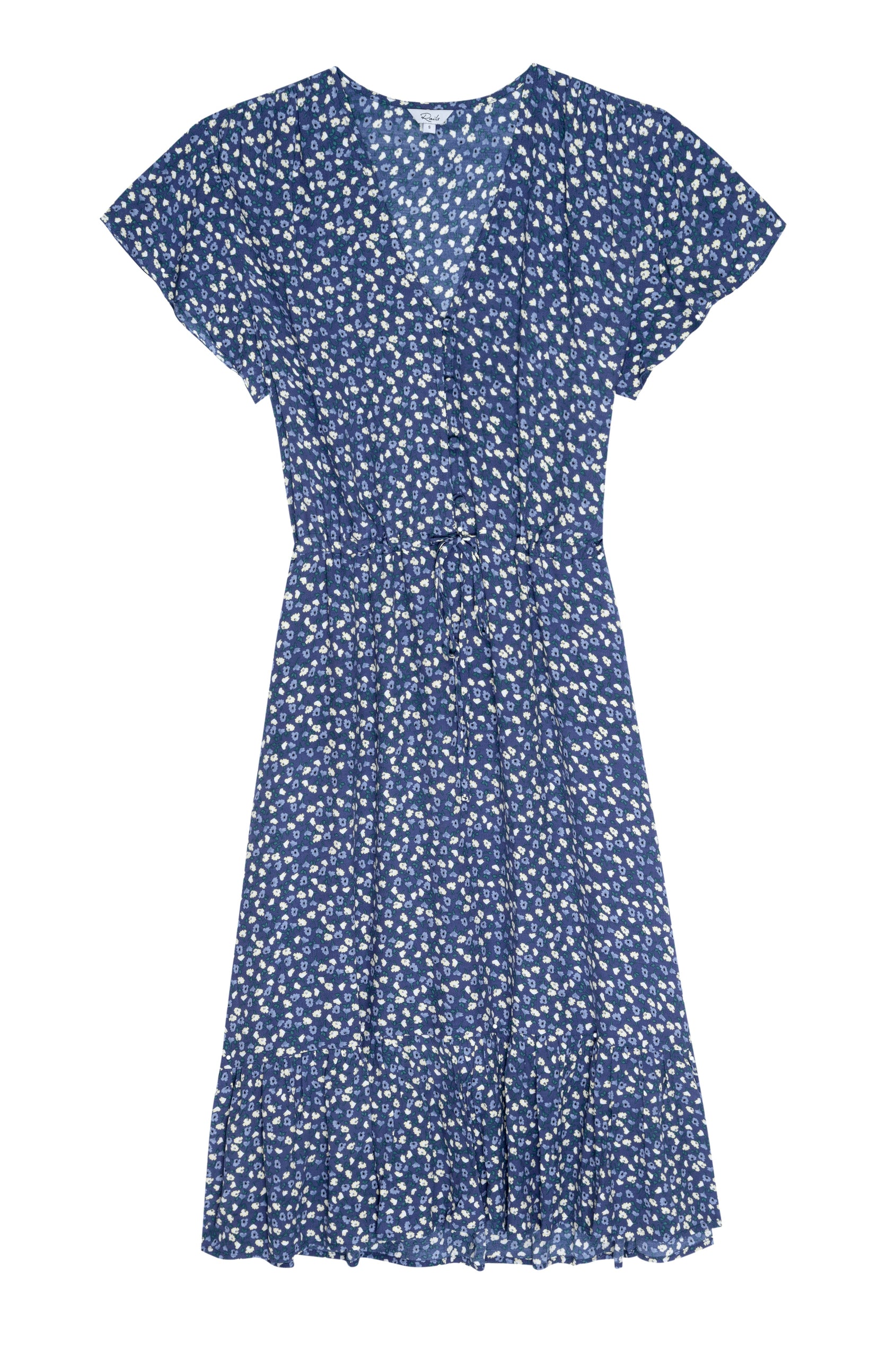 KIKI NAVY DITSY FLORAL-FLAT