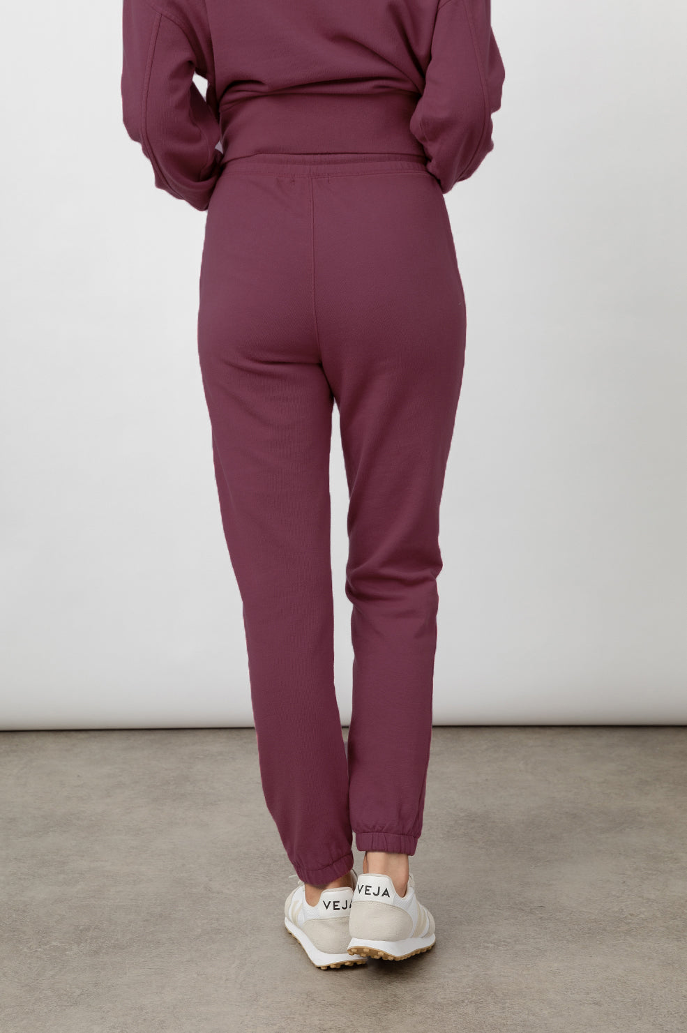 Kingston Cranberry Sweat Pant - back