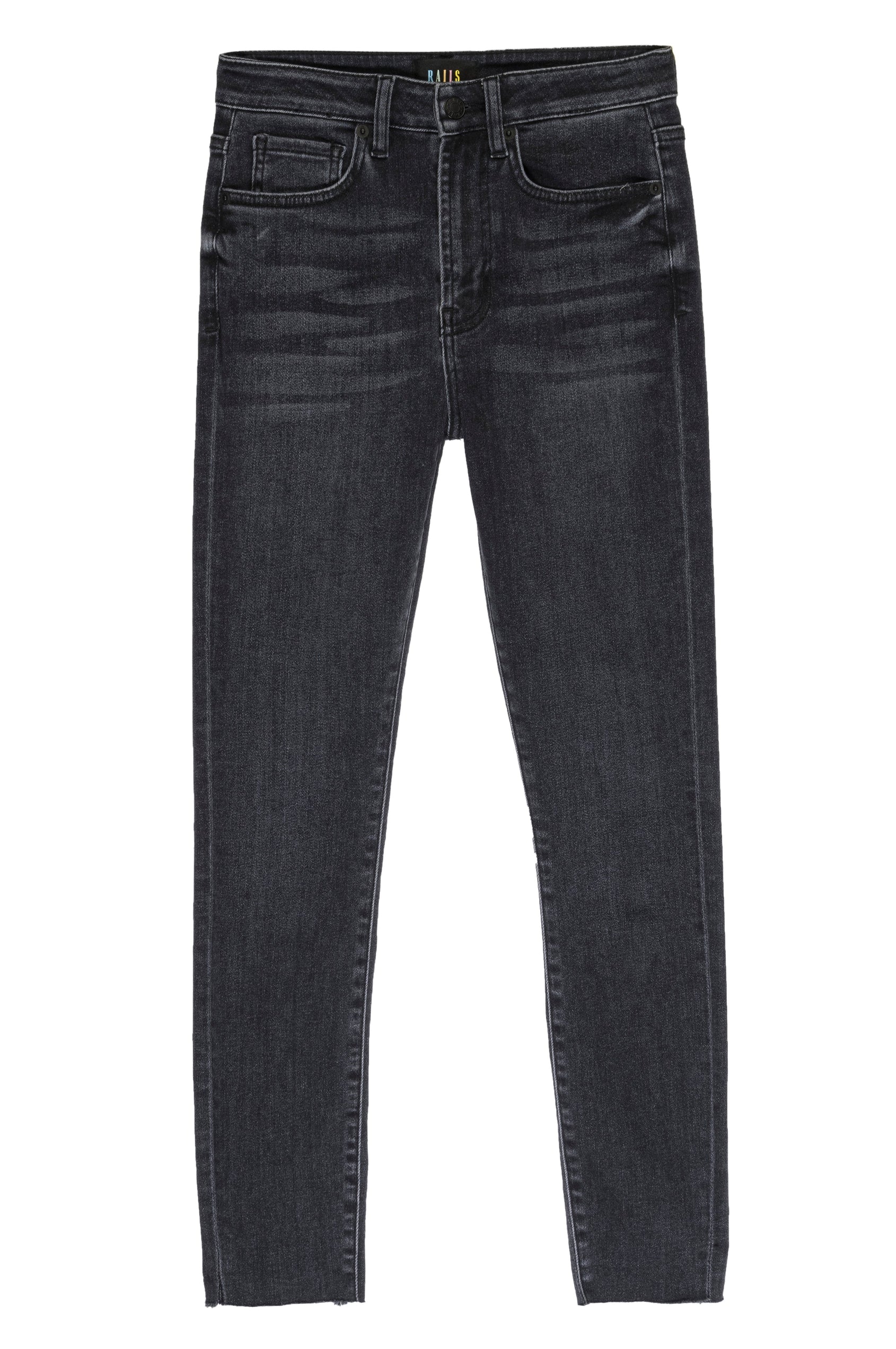 LARCHMONT SKINNY - HIGH RISE SKINNY - COAL