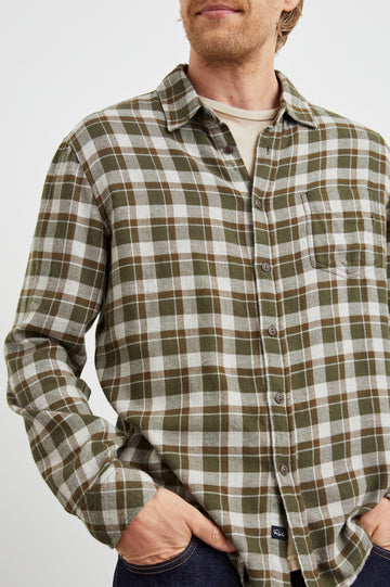 LENNOX SHIRT - IGUANA GREY