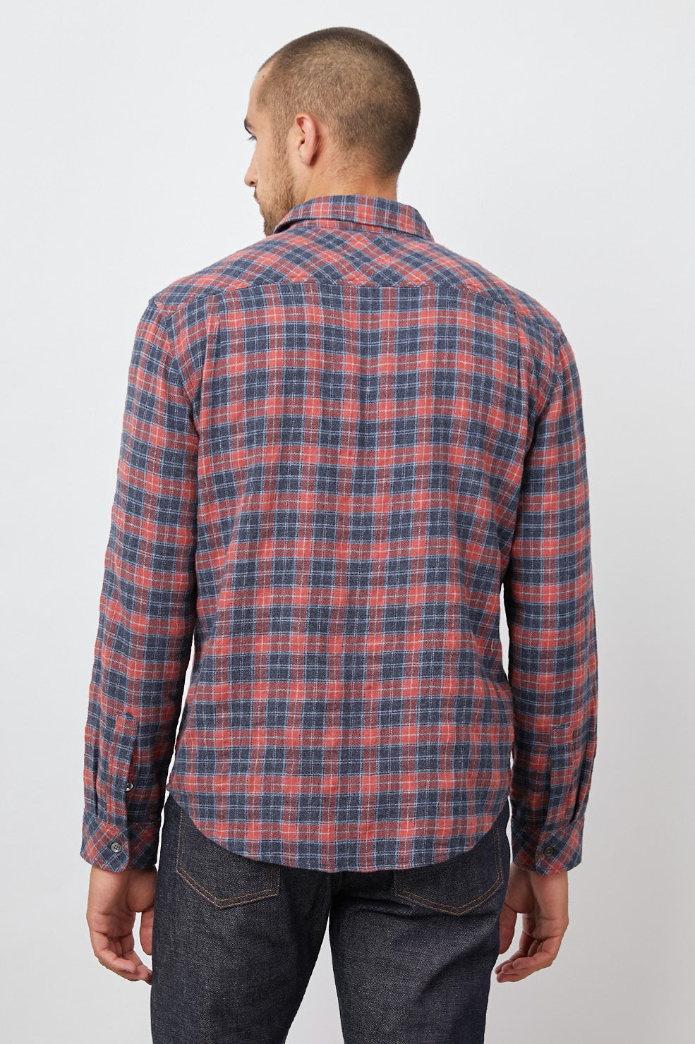 LENNOX SHIRT BARN RIVER SMOKE - BACK BODY