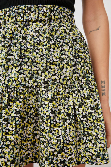 LEVY CHRYSANTHEMUM SKIRT- DETAIL