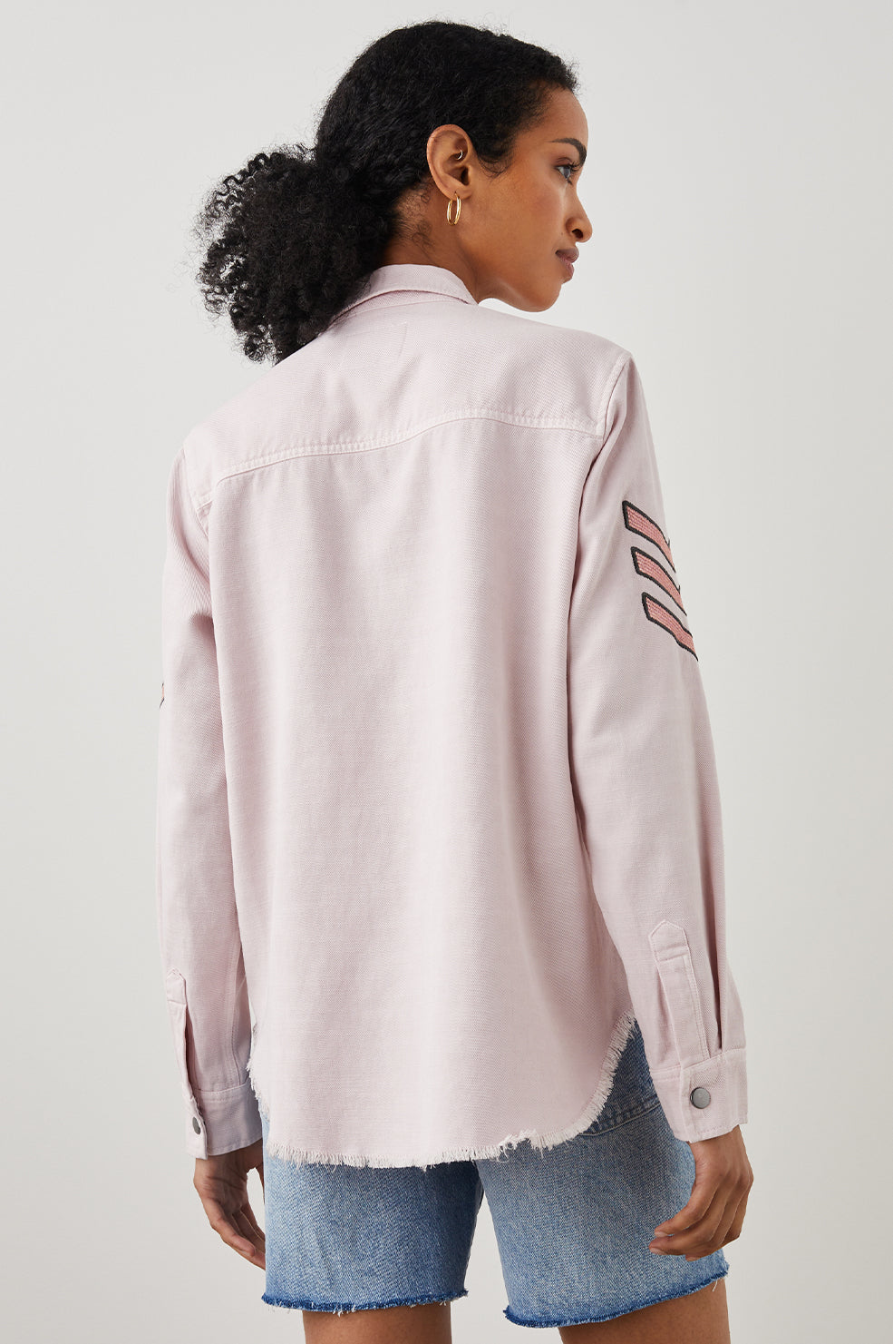 LOREN JACKET ROSE - BACK