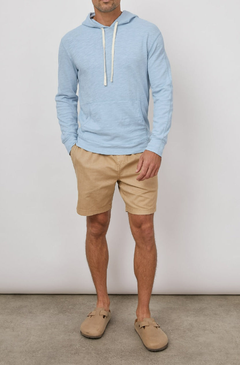 MAMMOTH CELESTIAL BLUE HOODIE-FULL FRONT BODY