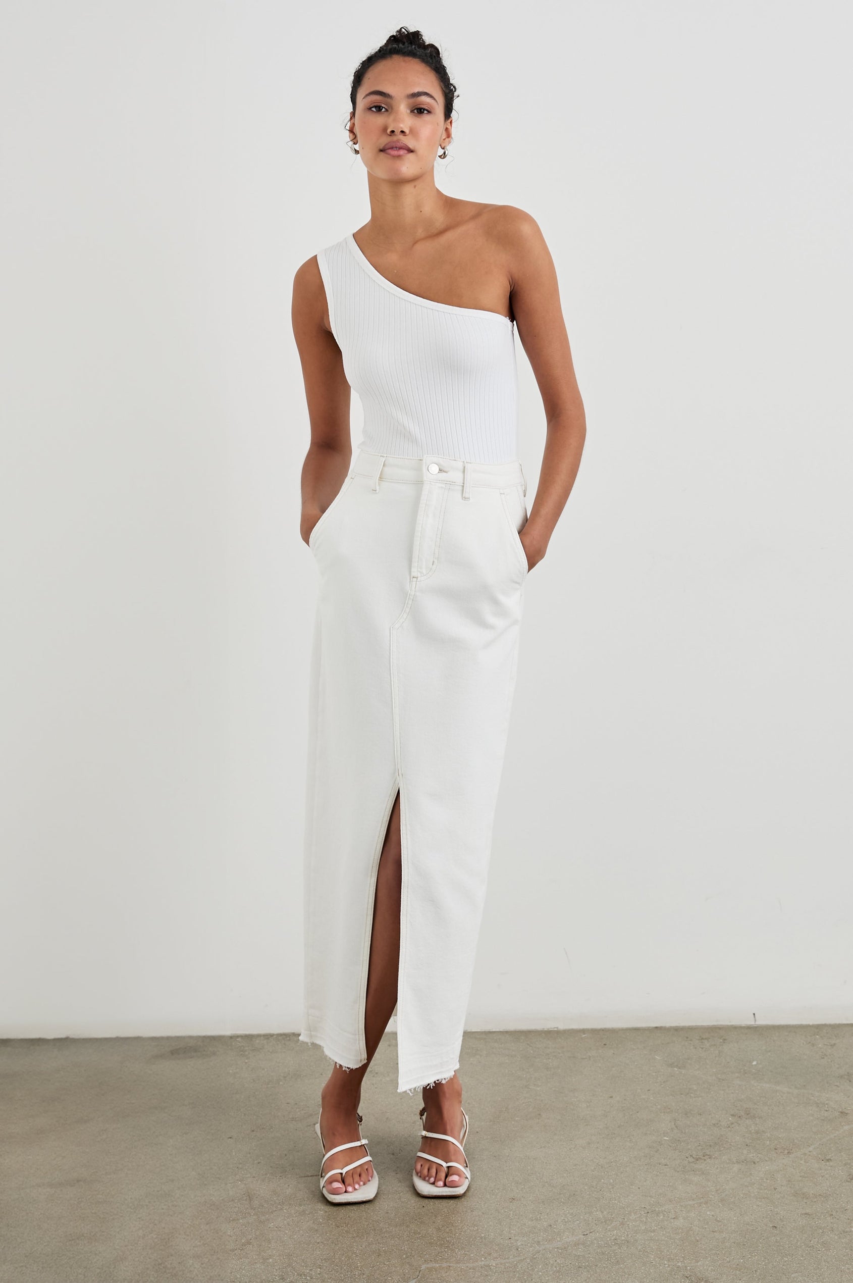 MANHATTAN SKIRT - ECRU - FULL BODT