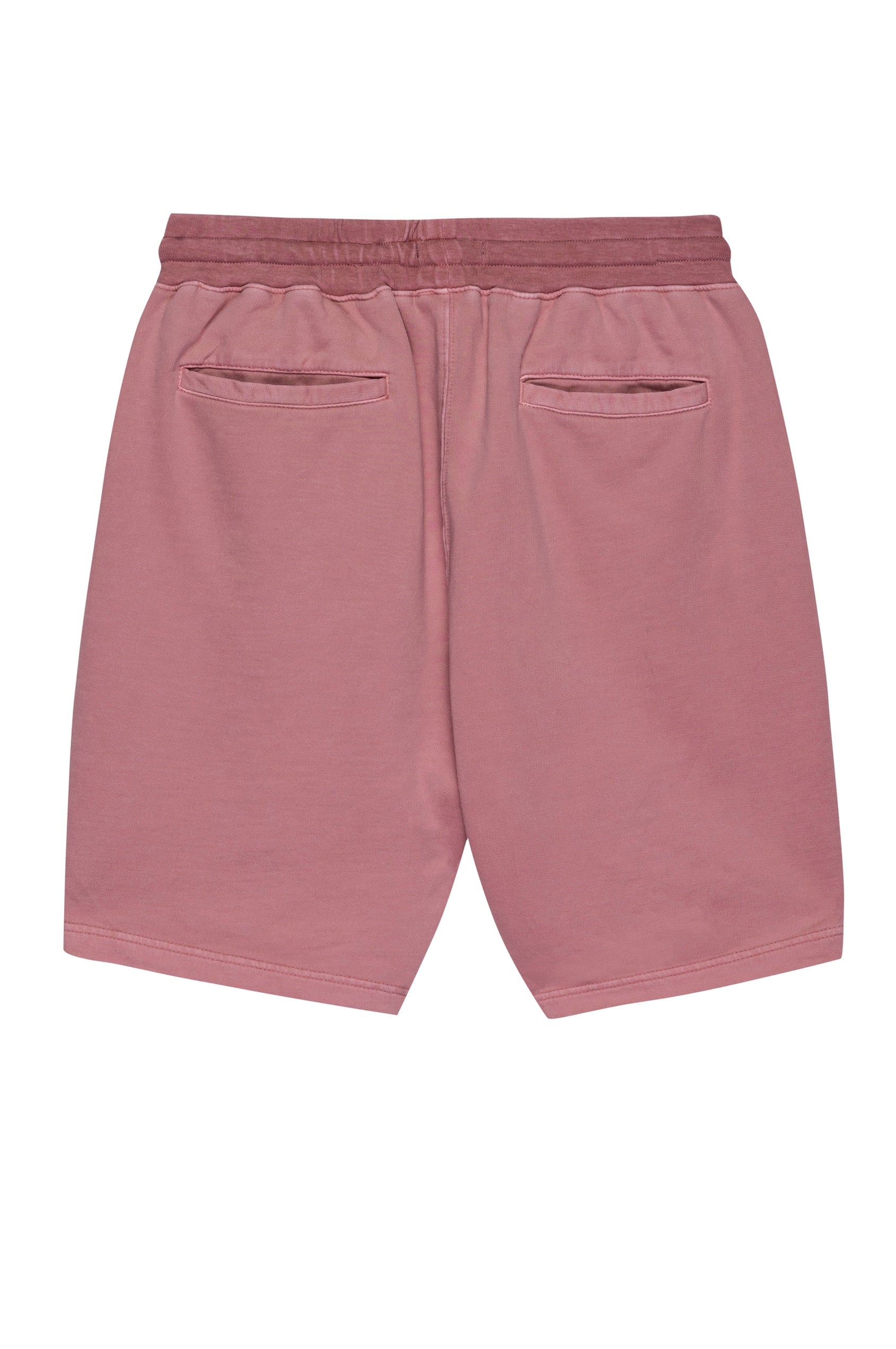 MARTY CORAL DRAWSTRING SHORTS-BACK FLAT