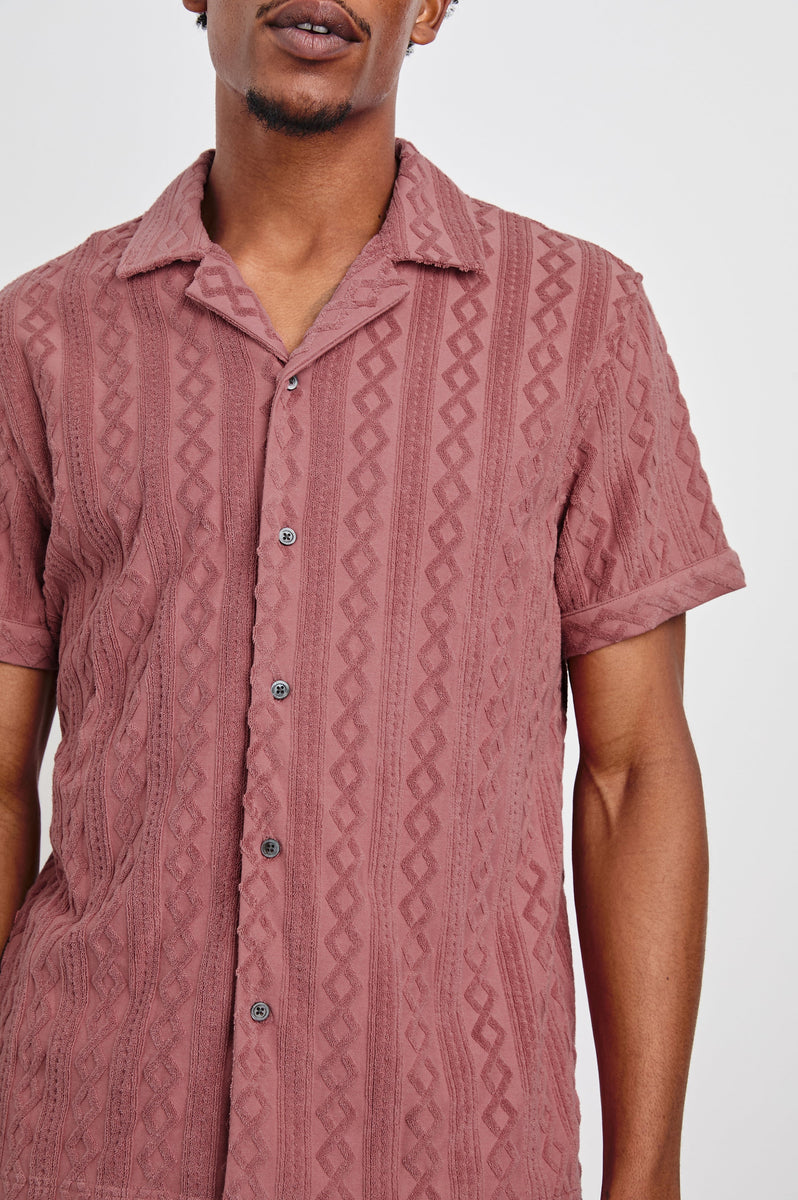 Dark Hand Red Rails MAVERICK SHIRT - FADED RED – Rails UK
