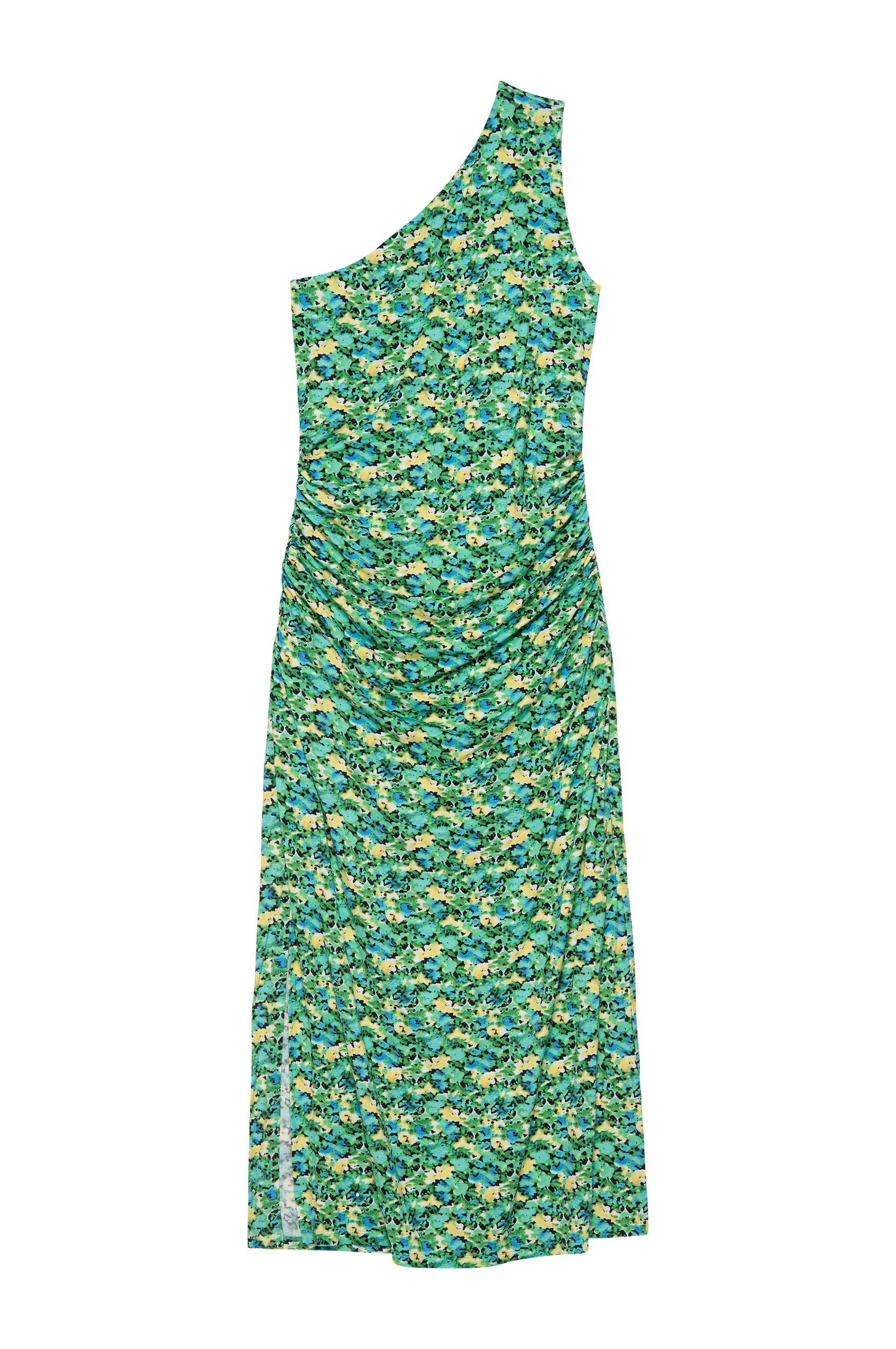 MCKAYLA DRESS - WATERCOLOR IVY