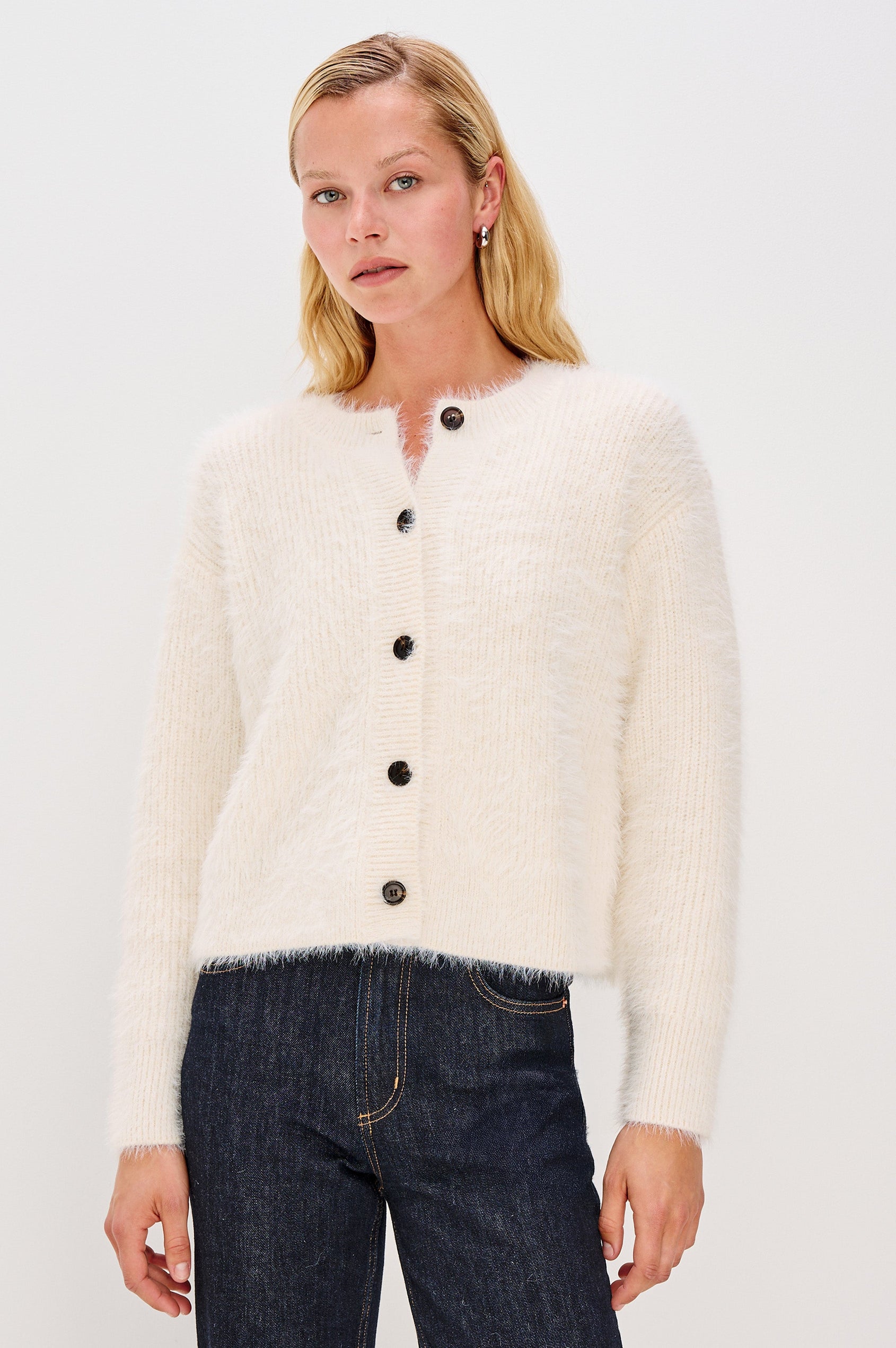 MELO CARDIGAN - IVORY