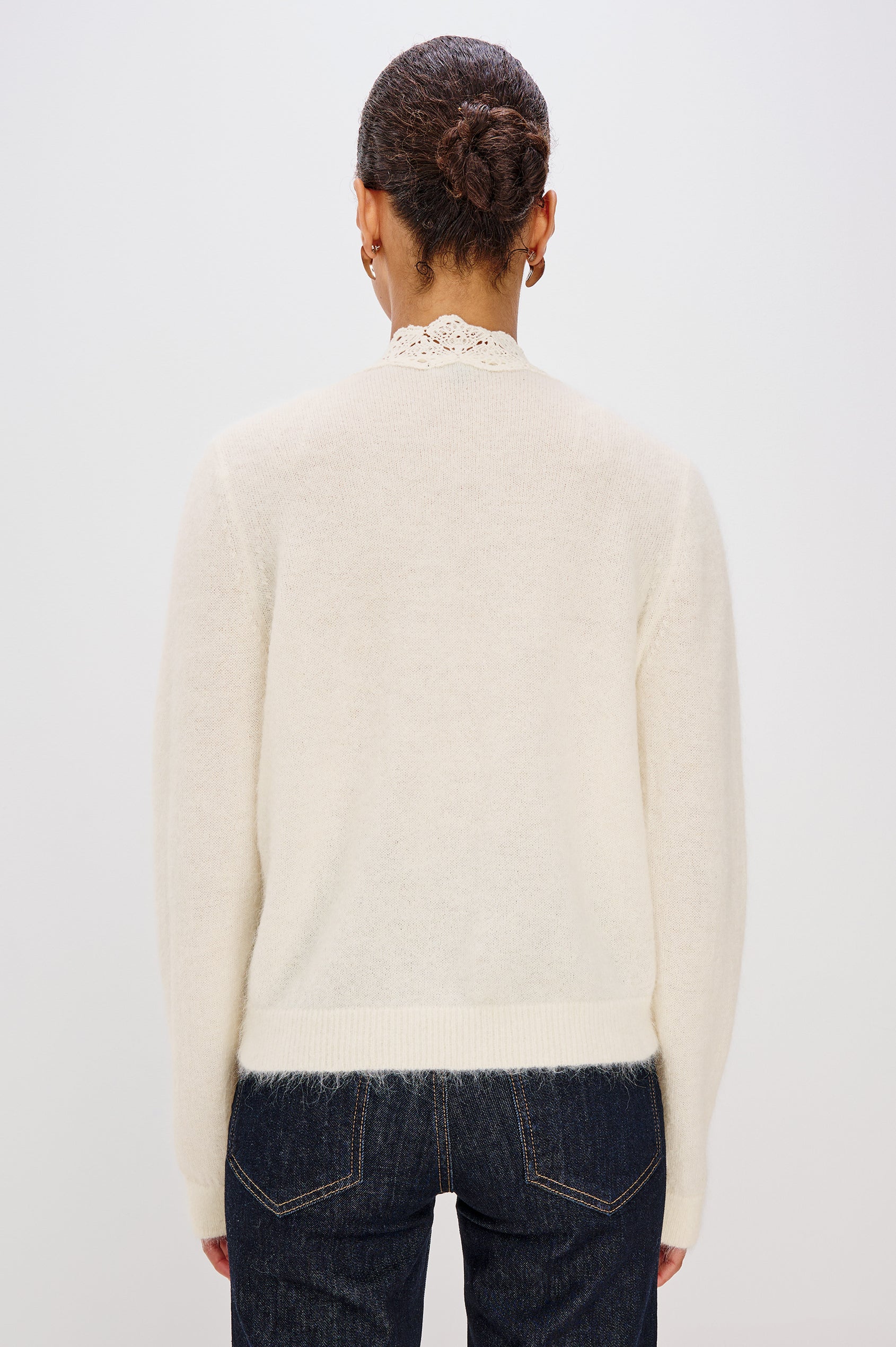 MER CARDIGAN - IVORY