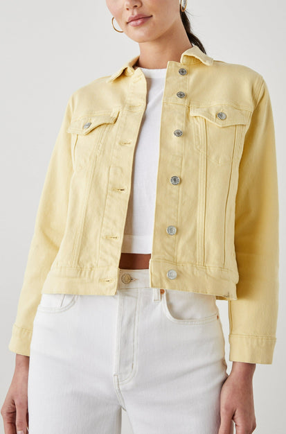 MULHOLLAND JACKET LEMON DROP - FRONT ANGLE